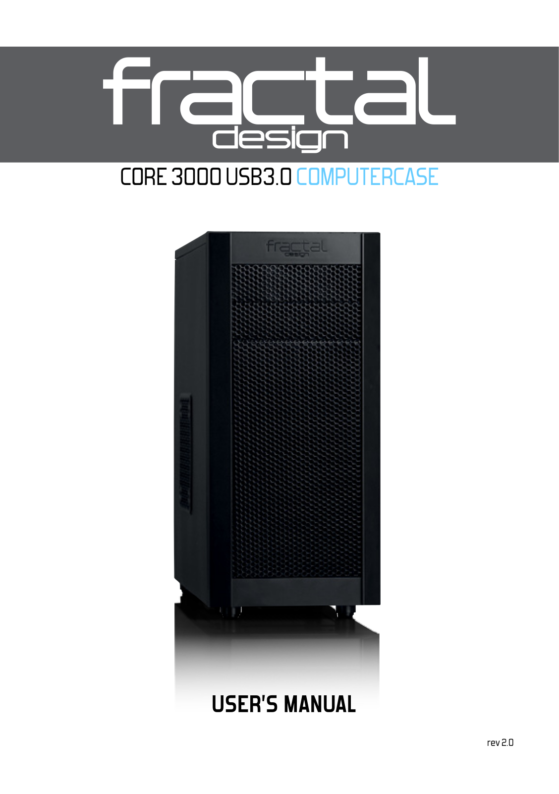 Fractal Design Core 3000 User Manual