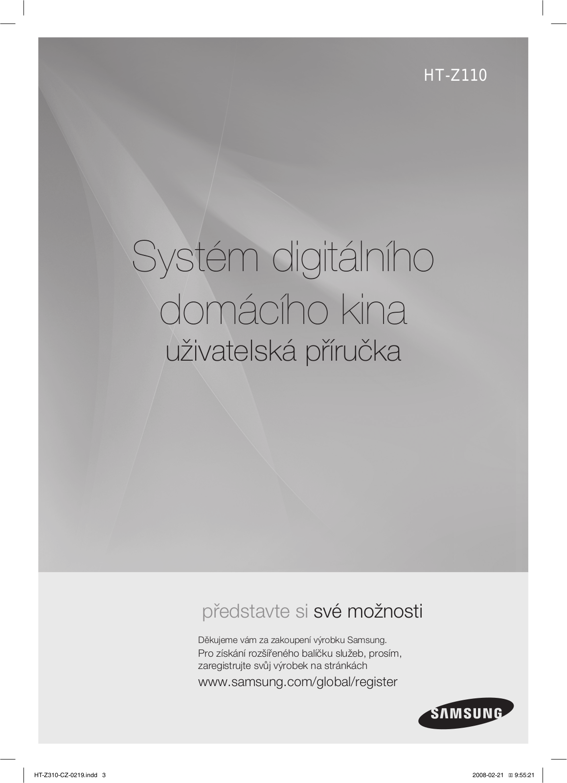 Samsung HT-Z110 User Manual