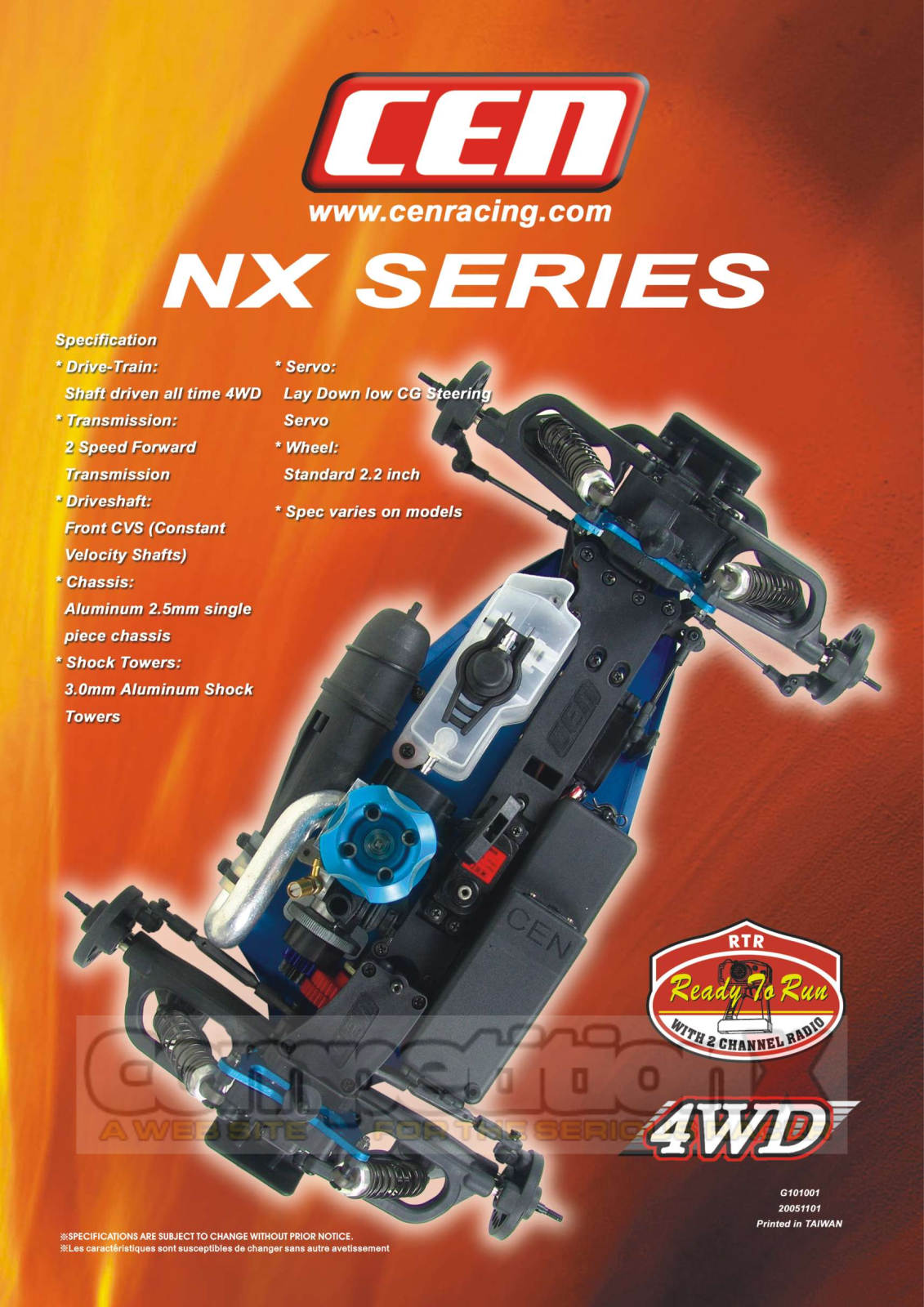 Cen NX Series Manual