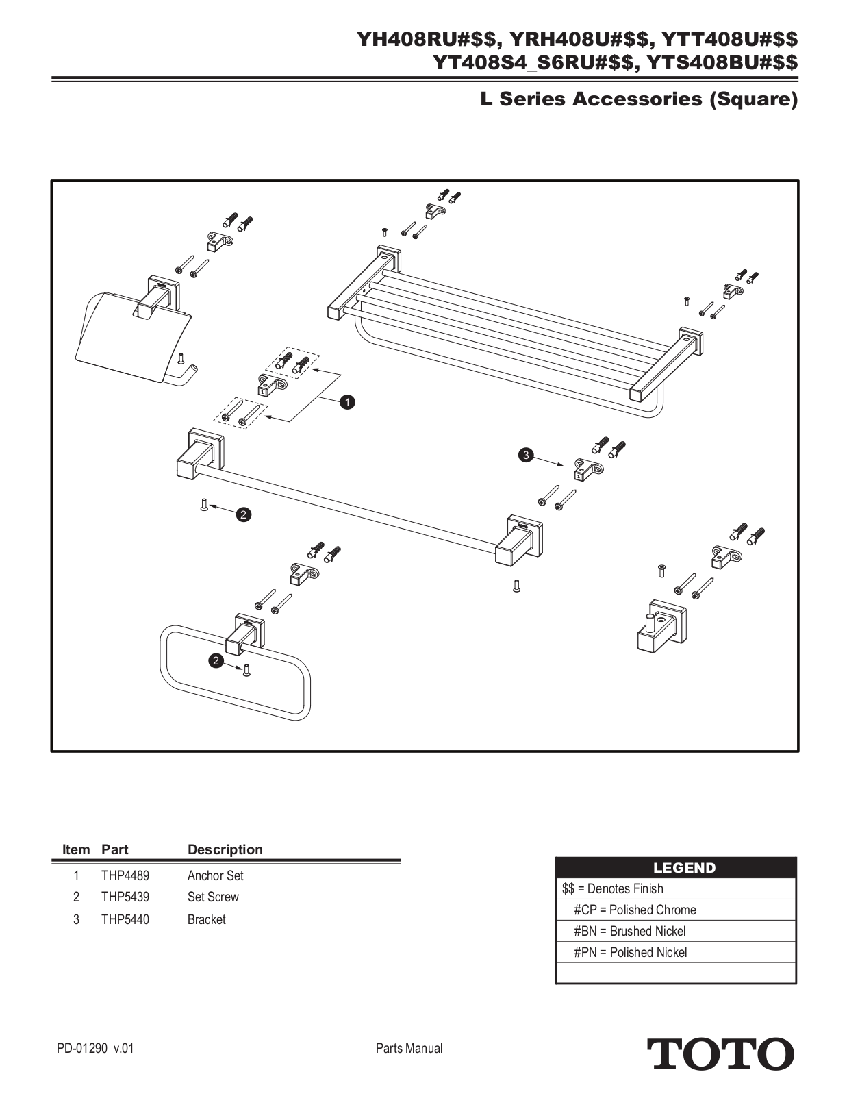 TOTO SBSA2089 Specifications - ManualMachine.com