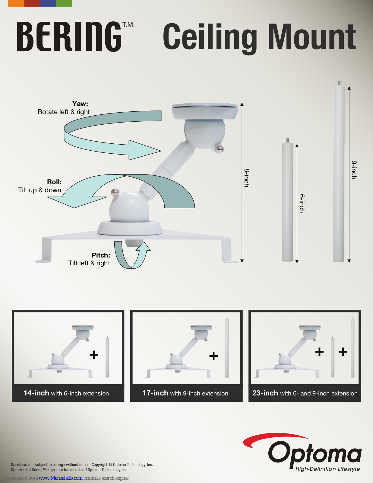 Bering DX606v, EP721, EP727, EP728, EP761 Specifications - ManualMachine.com