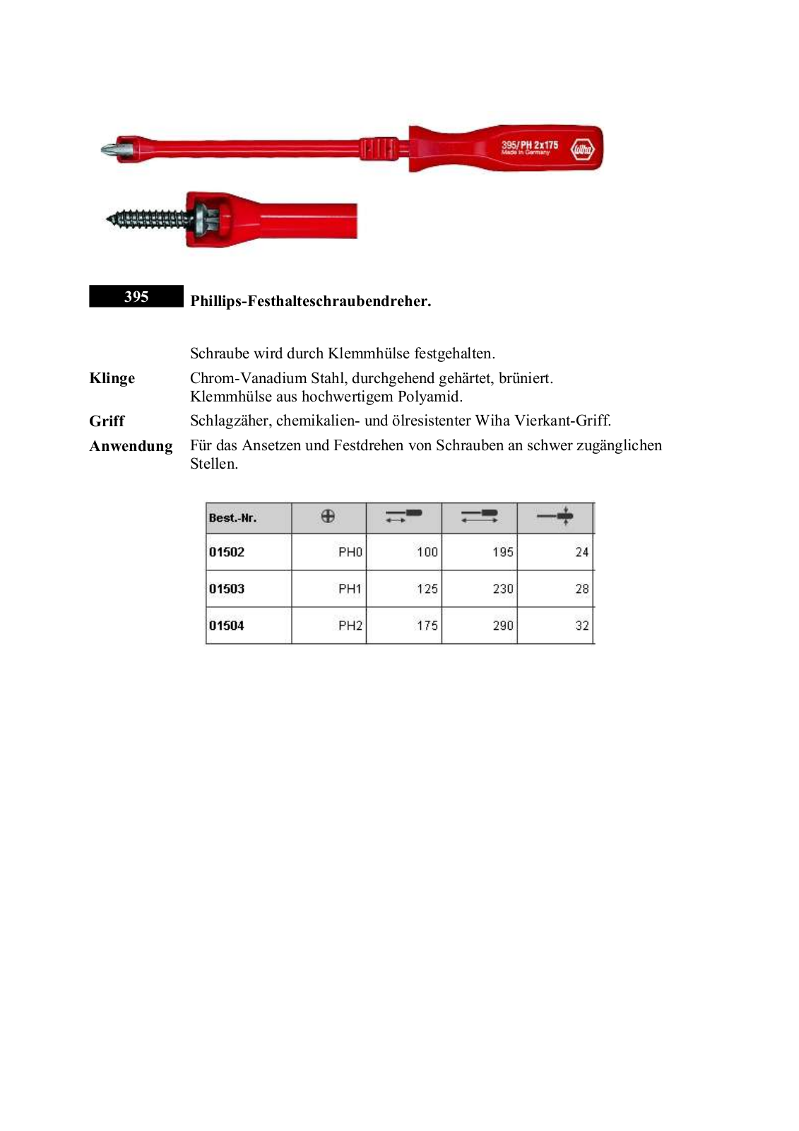 WIHA 397-0 xx - ManualMachine.com