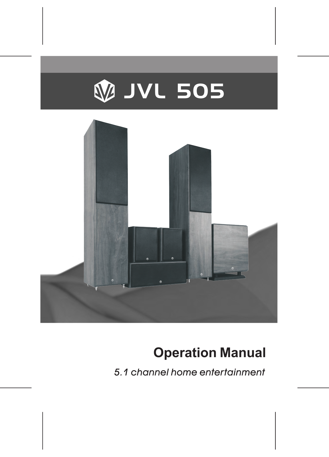 SONIQ JVL505 Instruction Manual