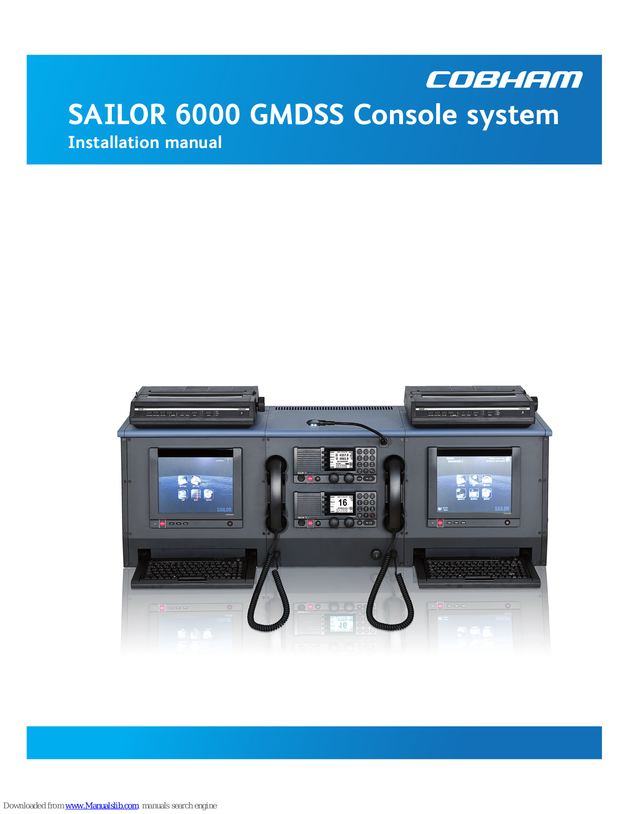 COBHAM SAILOR 6000 Installation Manual