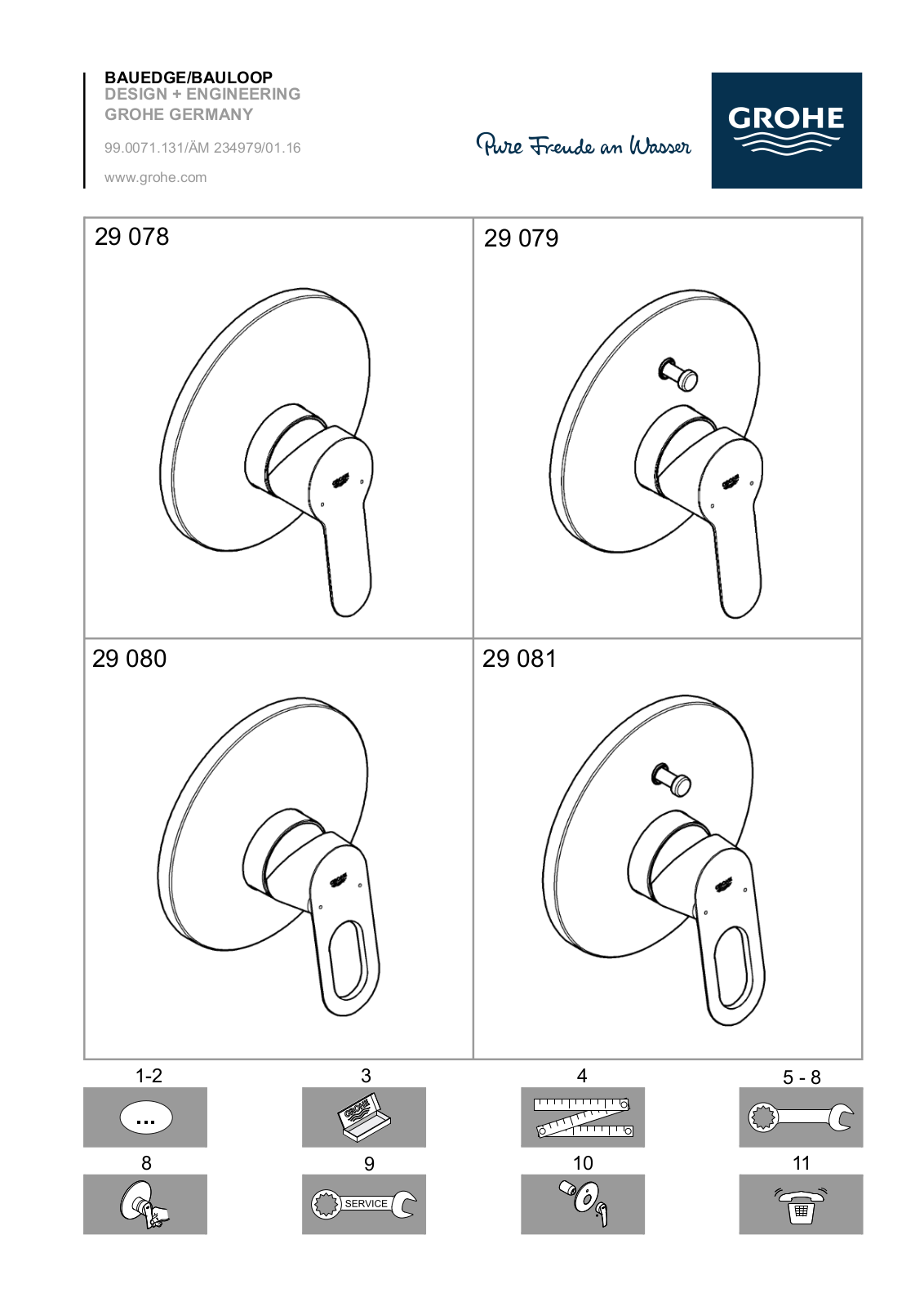 GROHE 29 078 User guide - ManualMachine.com