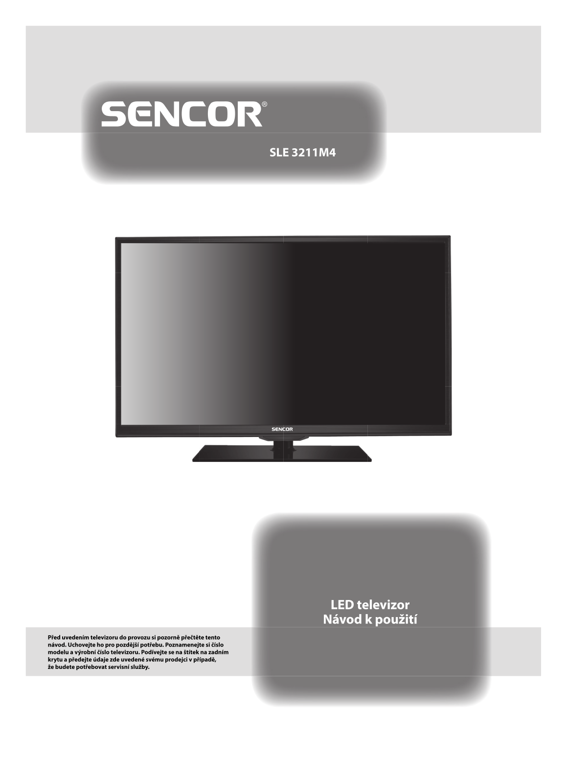 Sencor SLE 3211M4 User Manual - ManualMachine.com
