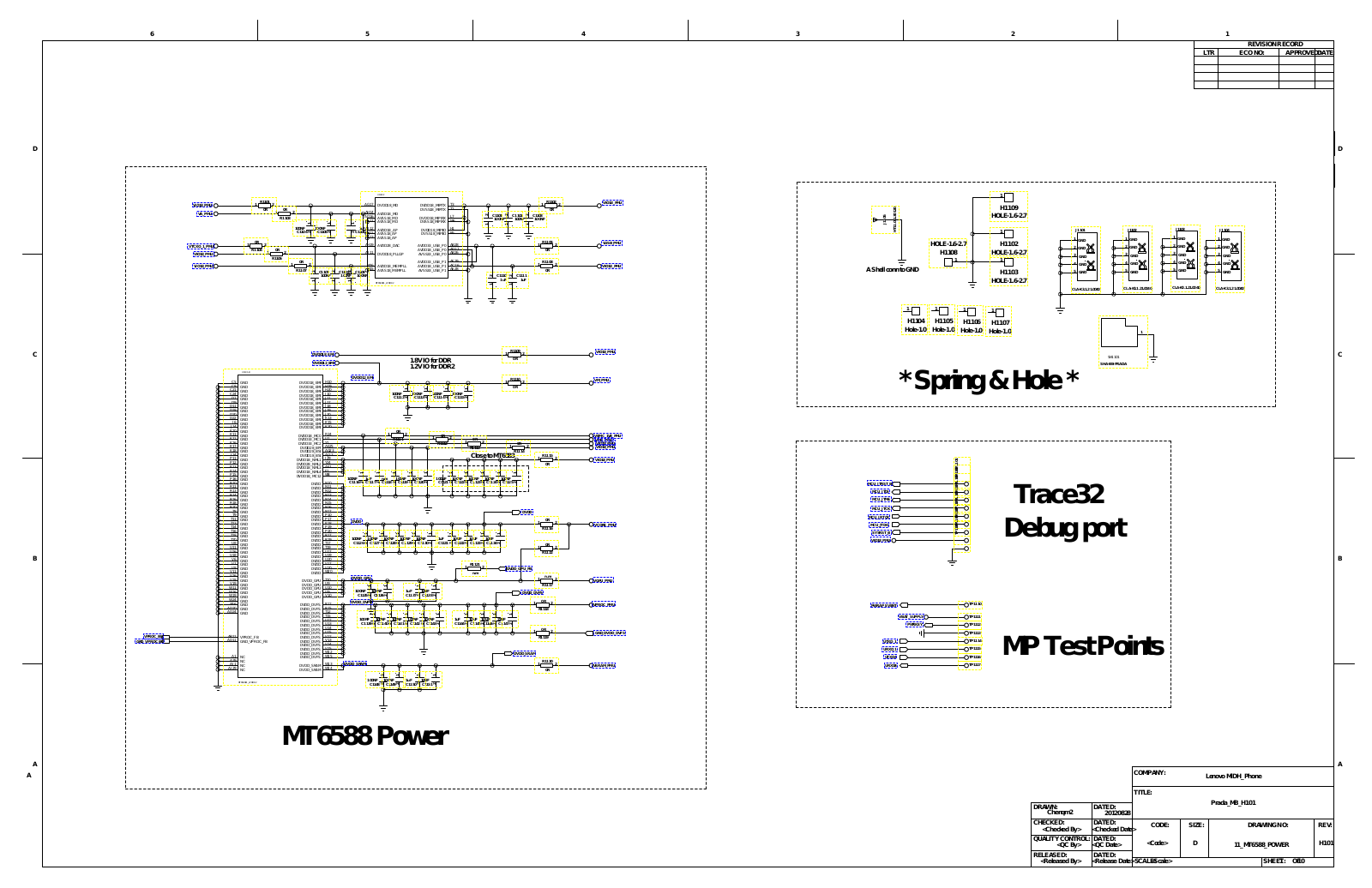 Lenovo P780 schematic diagram and service manual