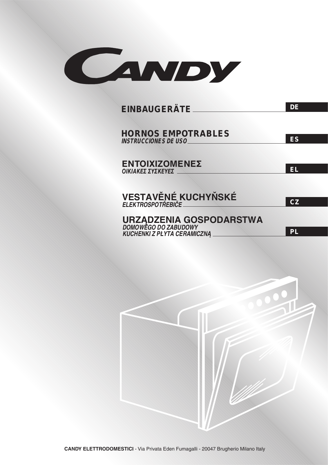 Candy FLC 65 X User Manual