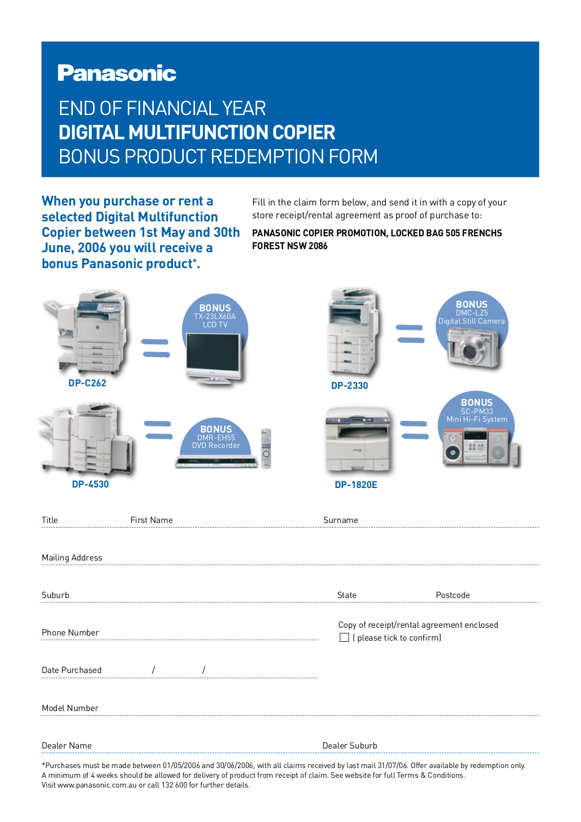 Panasonic SC-PM33 User Manual