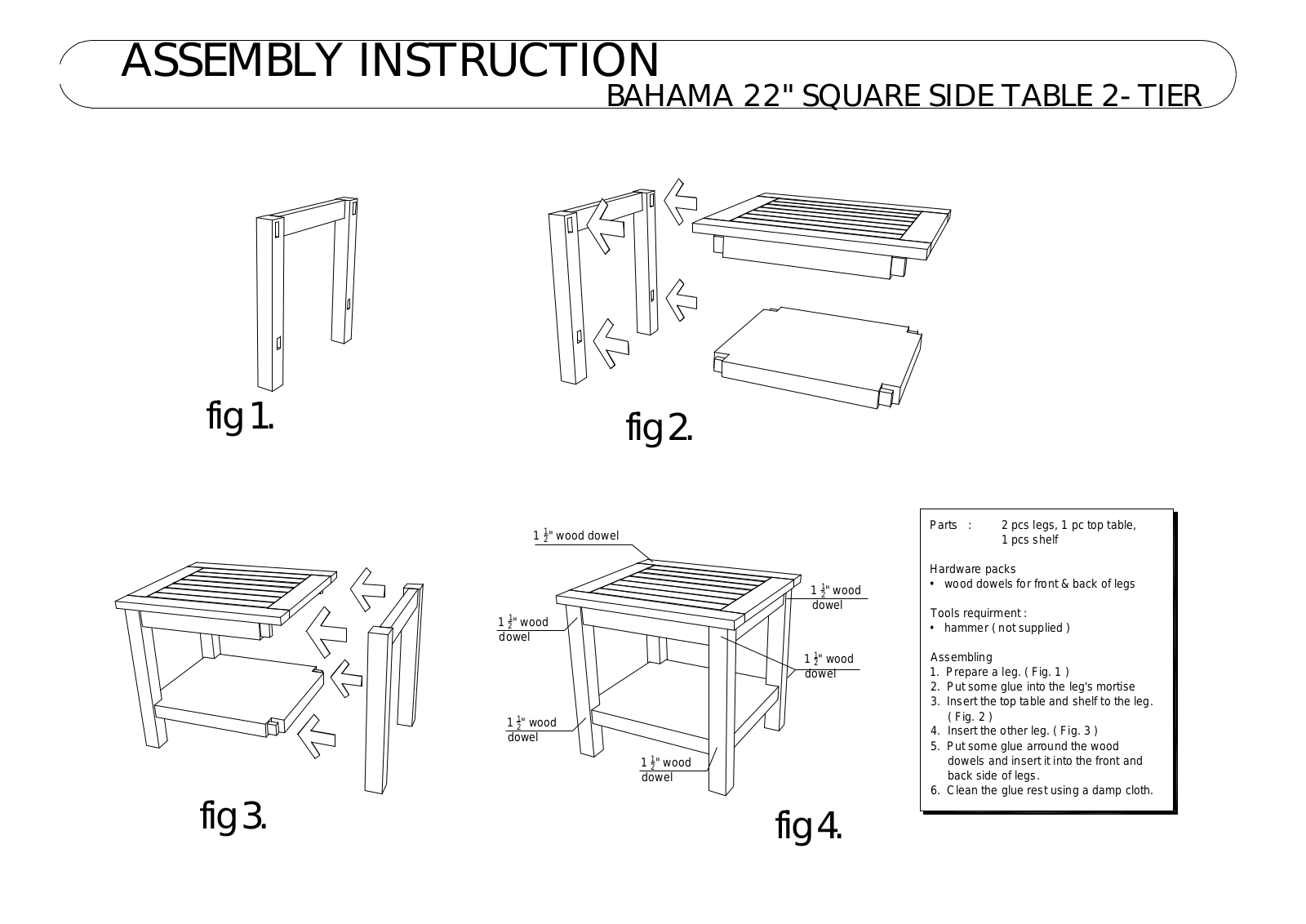 Anderson SET1145439, SET118, TB222S User Manual