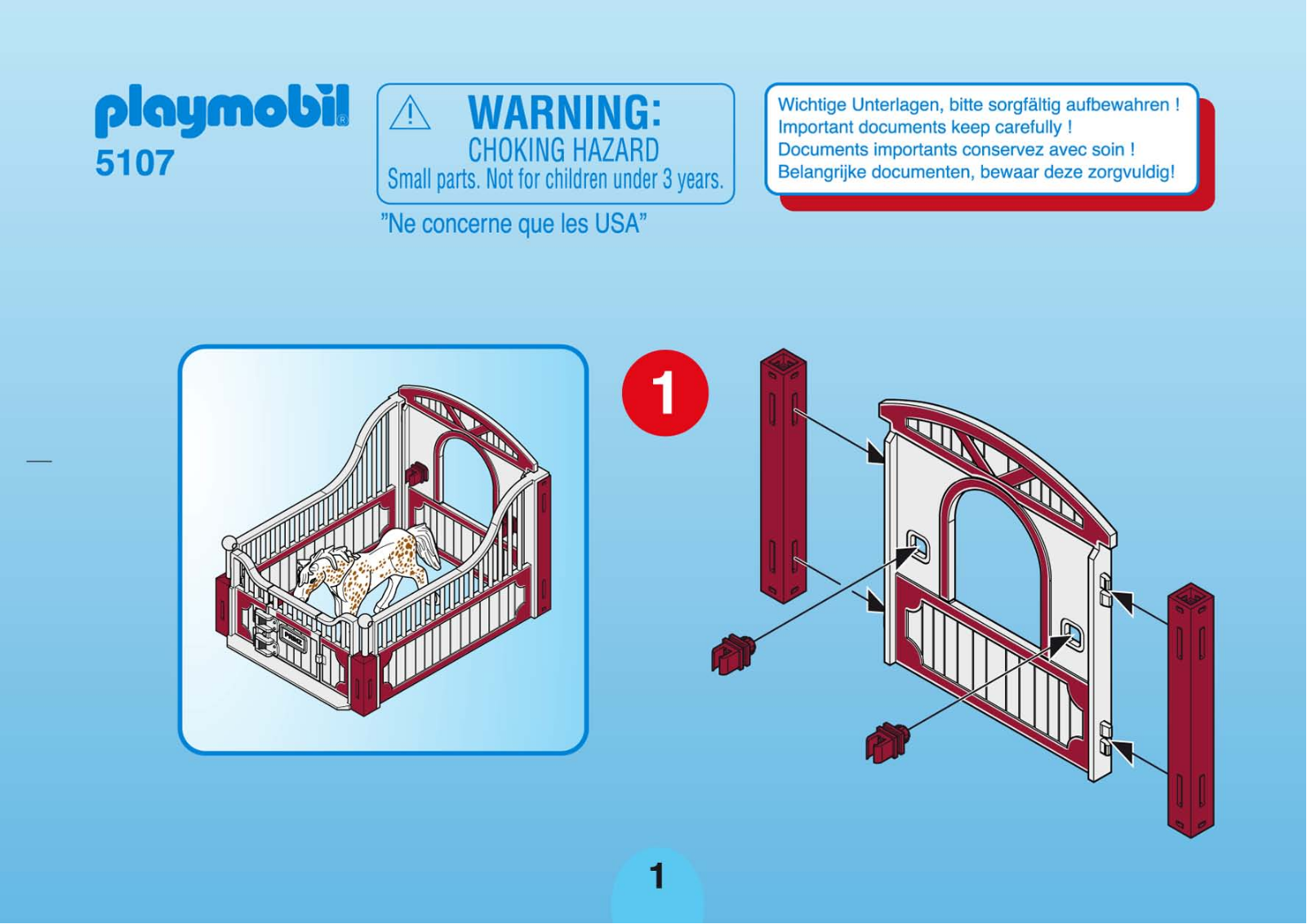 Playmobil 5107 Instructions