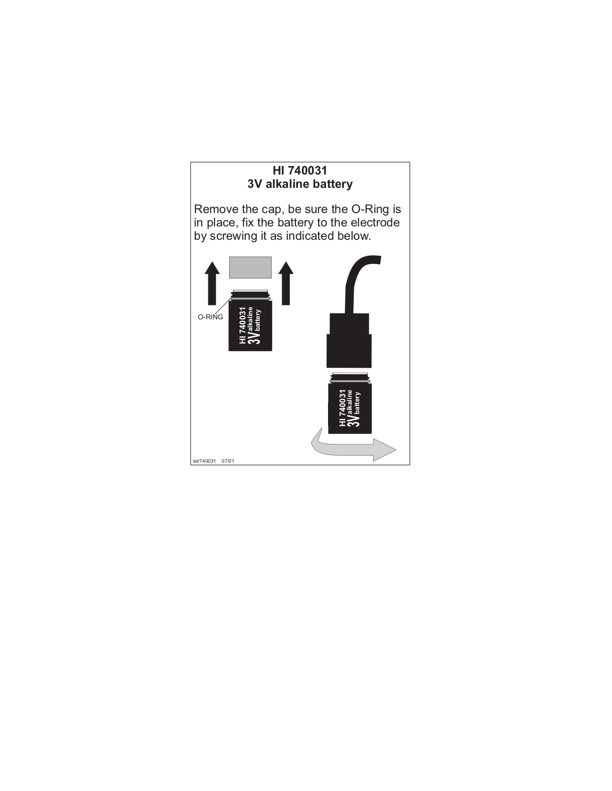 HANNA instruments HI 740031 User Manual