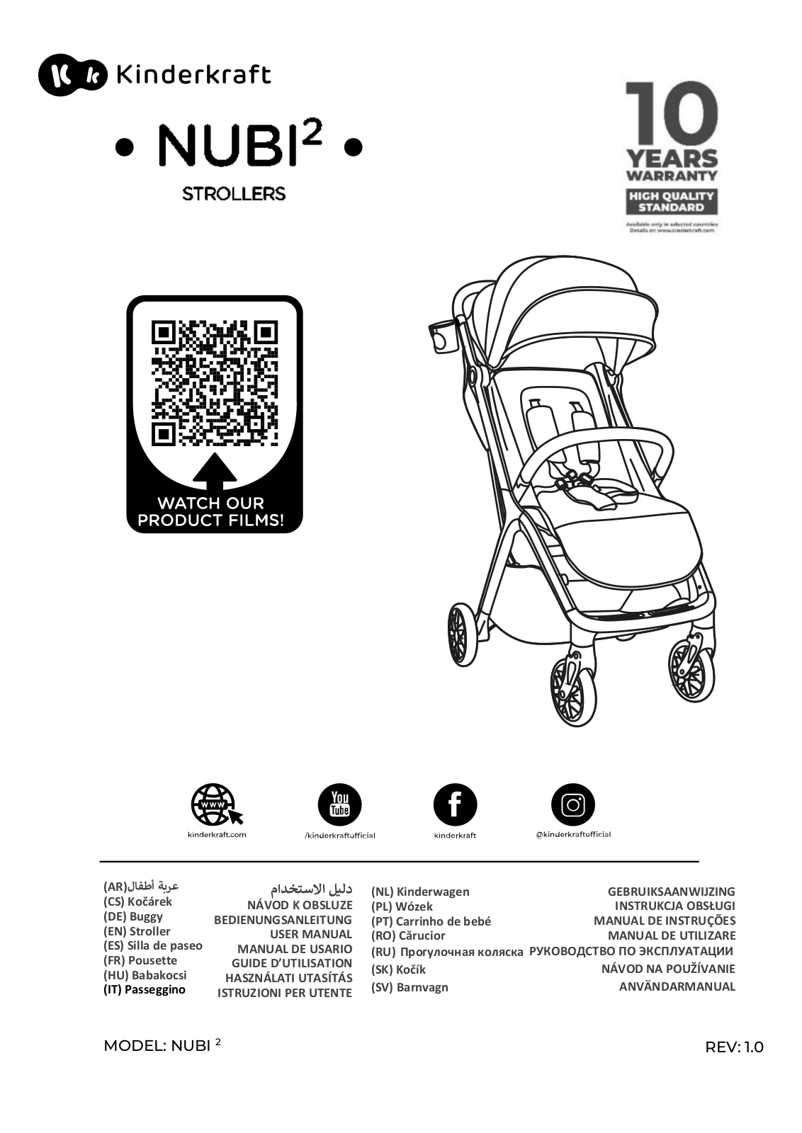 Kinderkraft NUBI 2 User guide - ManualMachine.com