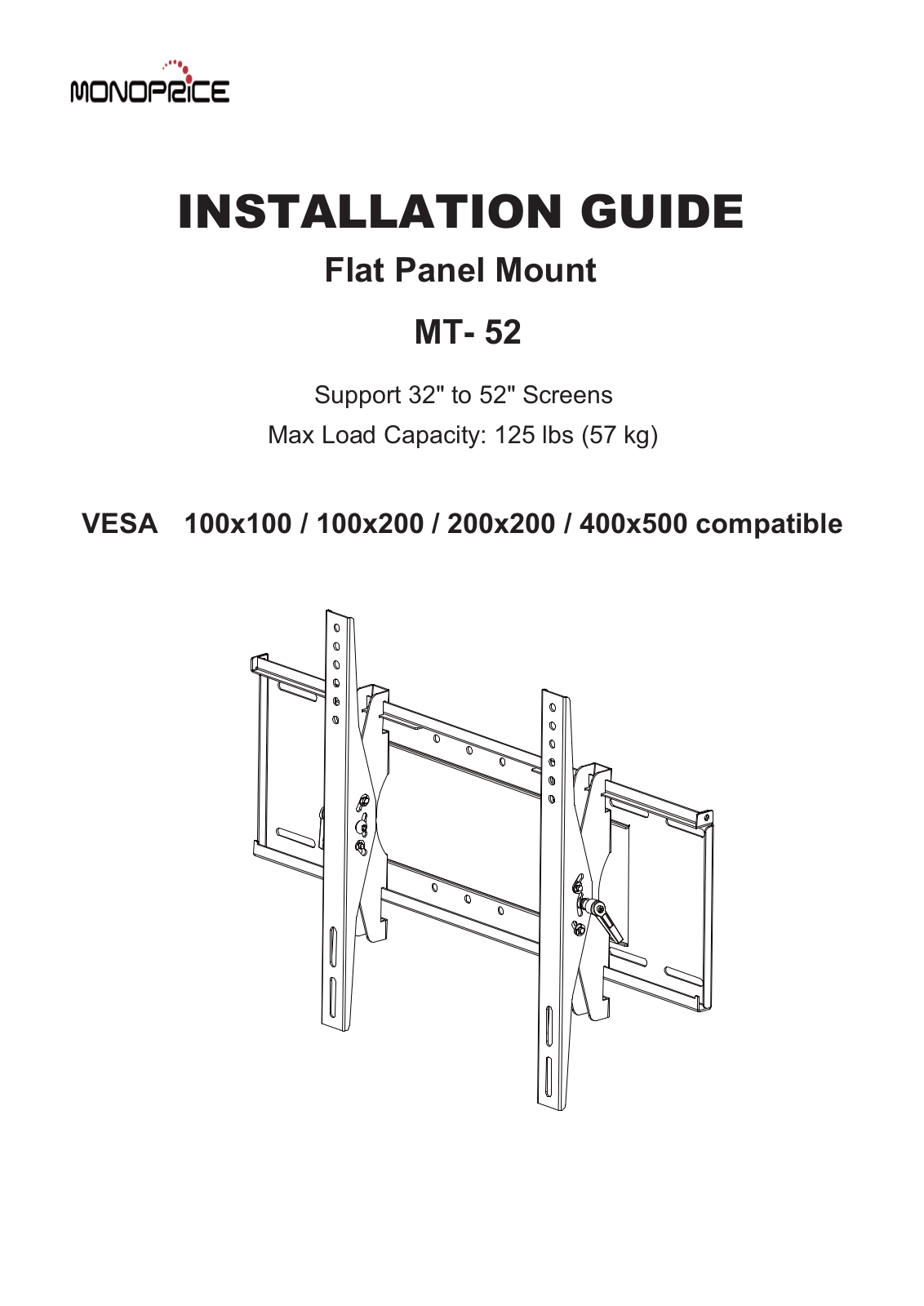 Monoprice MT-52 User Manual