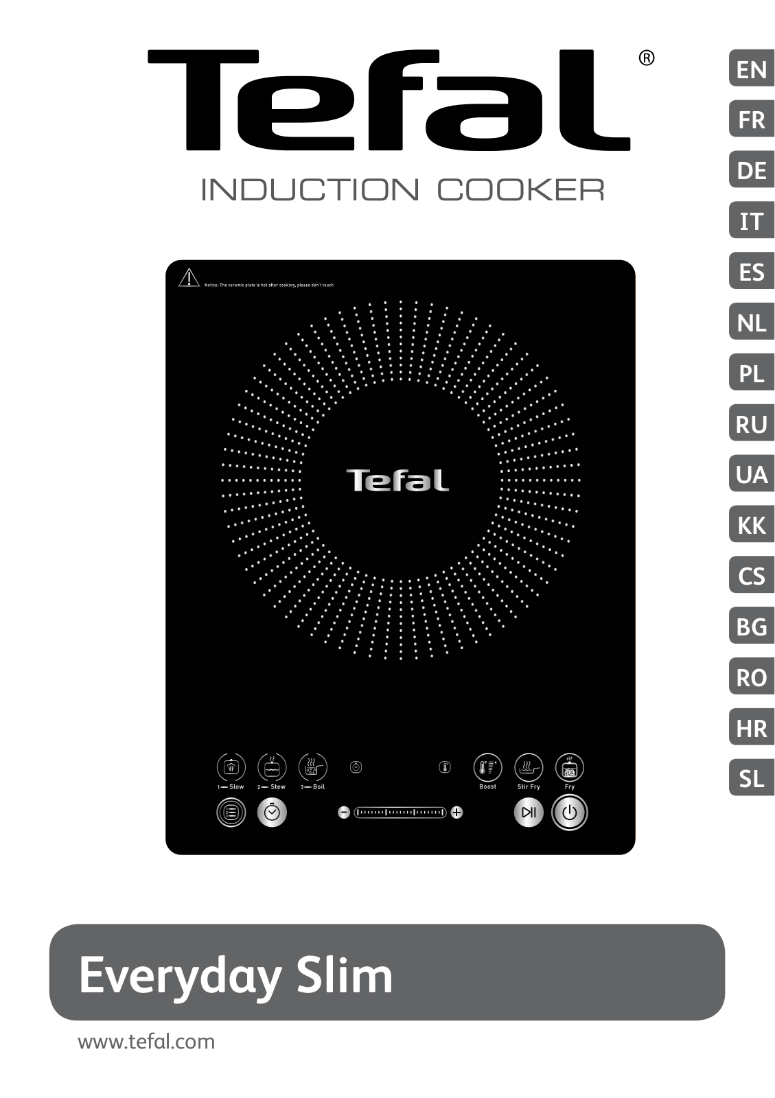 TEFAL Everyday Slim IH2018 User Manual