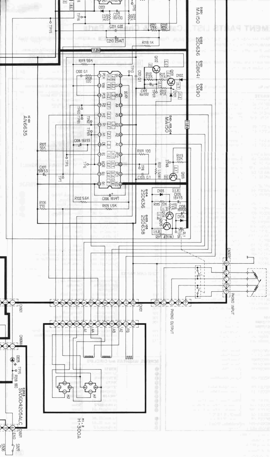 Technics SL-7 Schematic