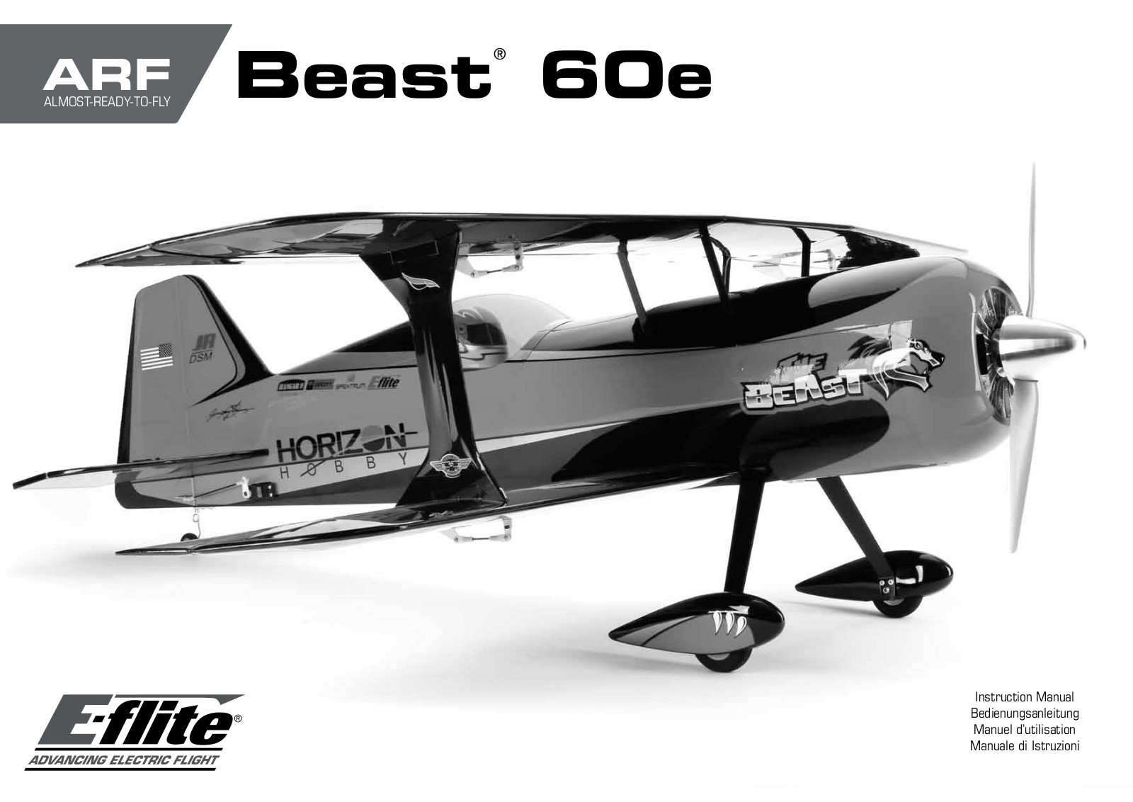 E-flite Beast 60e ARF User Manual