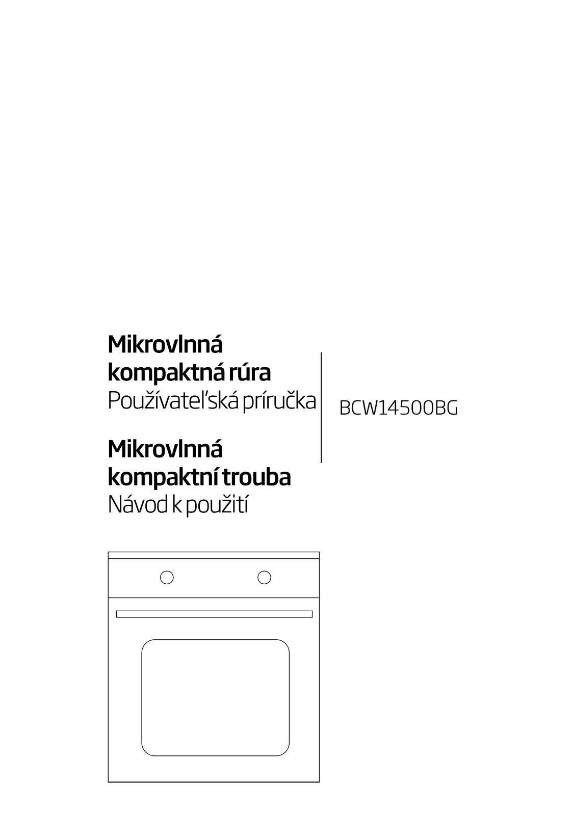 BEKO BCW 14500 BG User Manual