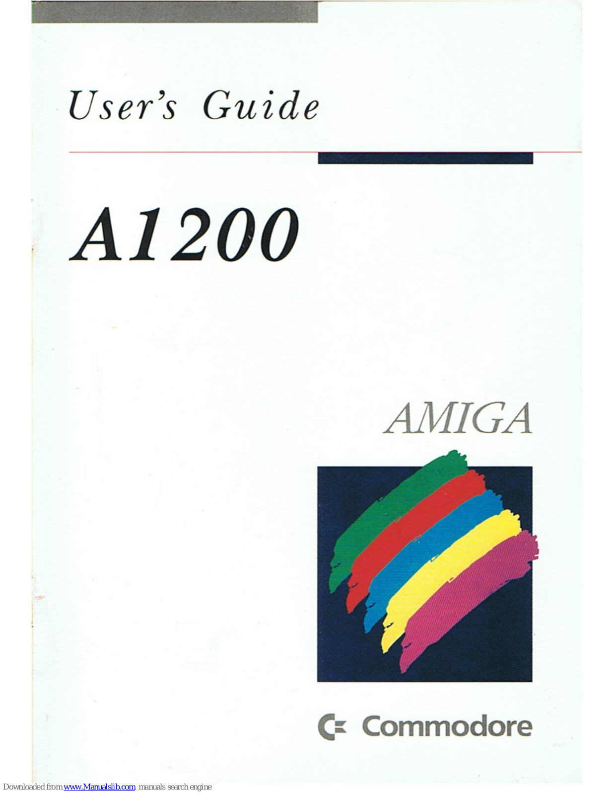 Commodore Amiga A1200 User Manual - ManualMachine.com