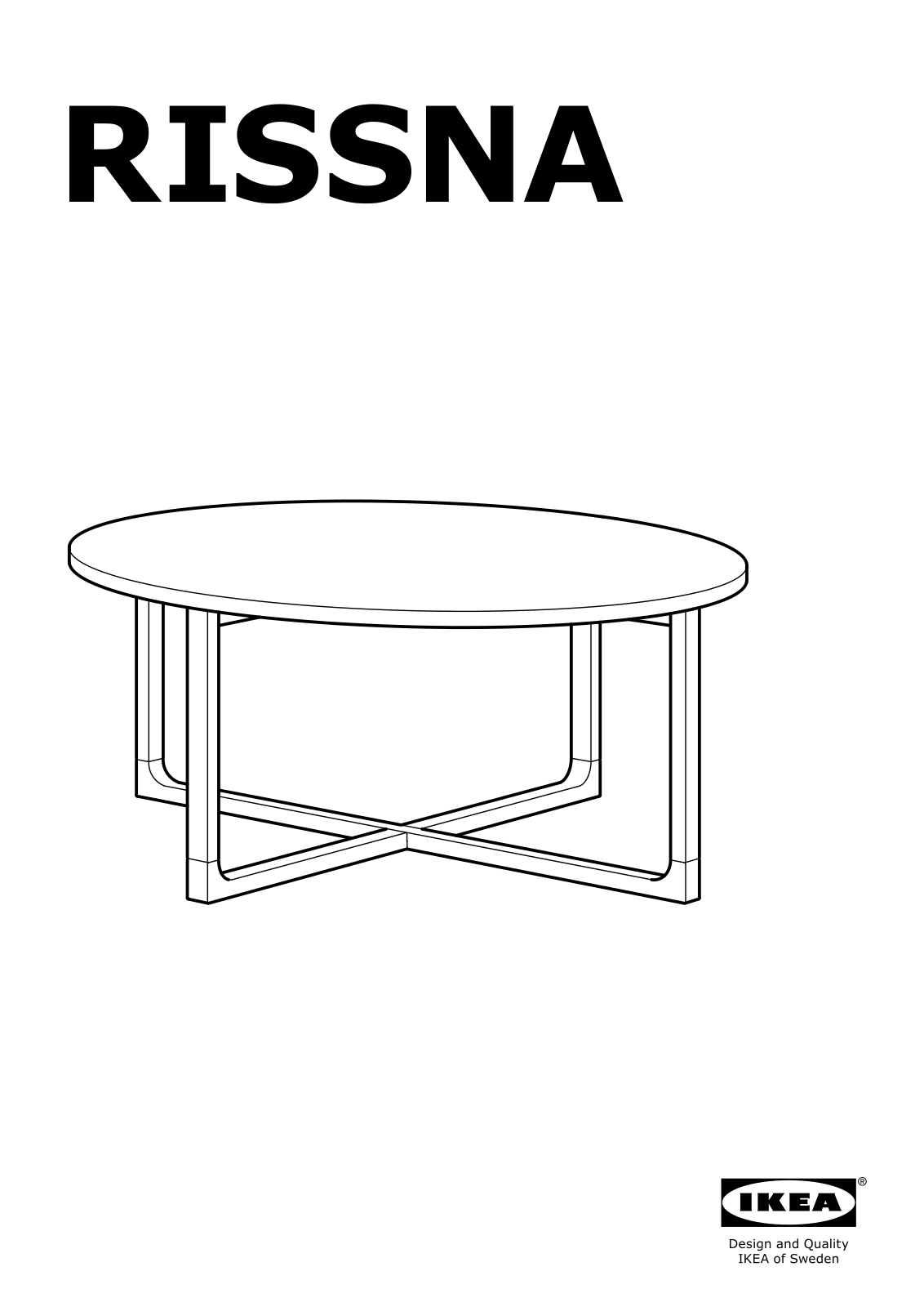 IKEA RISSNA User Manual