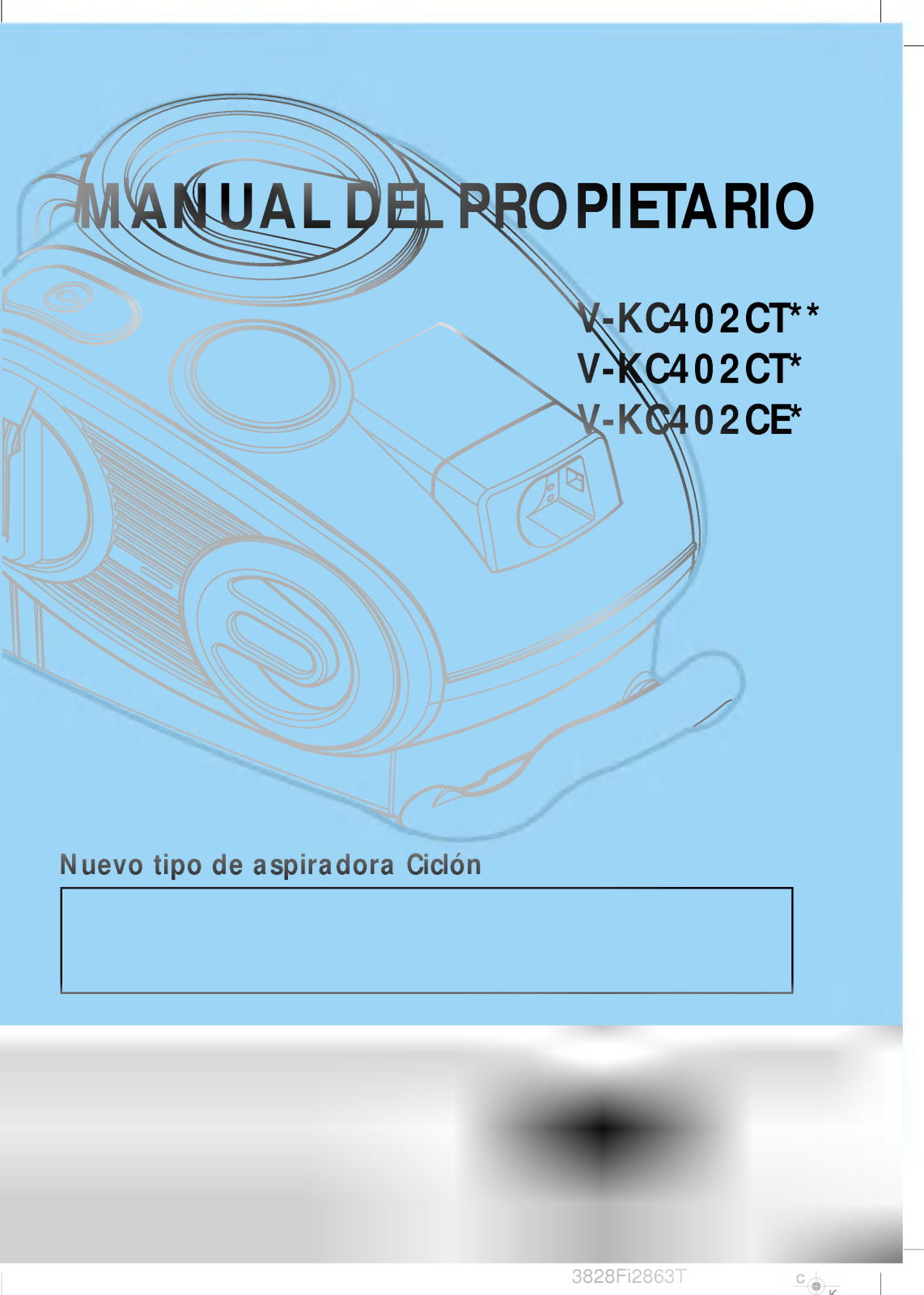 LG V-KC402CTUQ User Manual