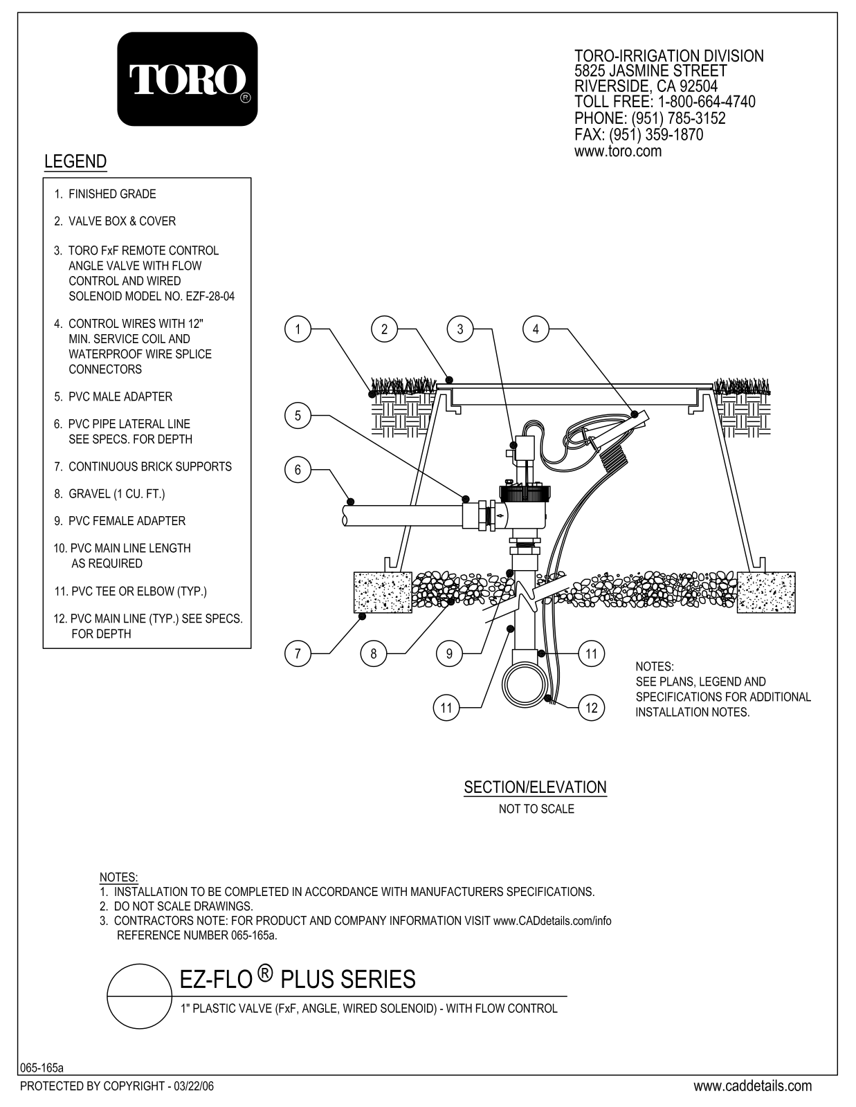 Toro EZ-Flo Plus Installation Manual