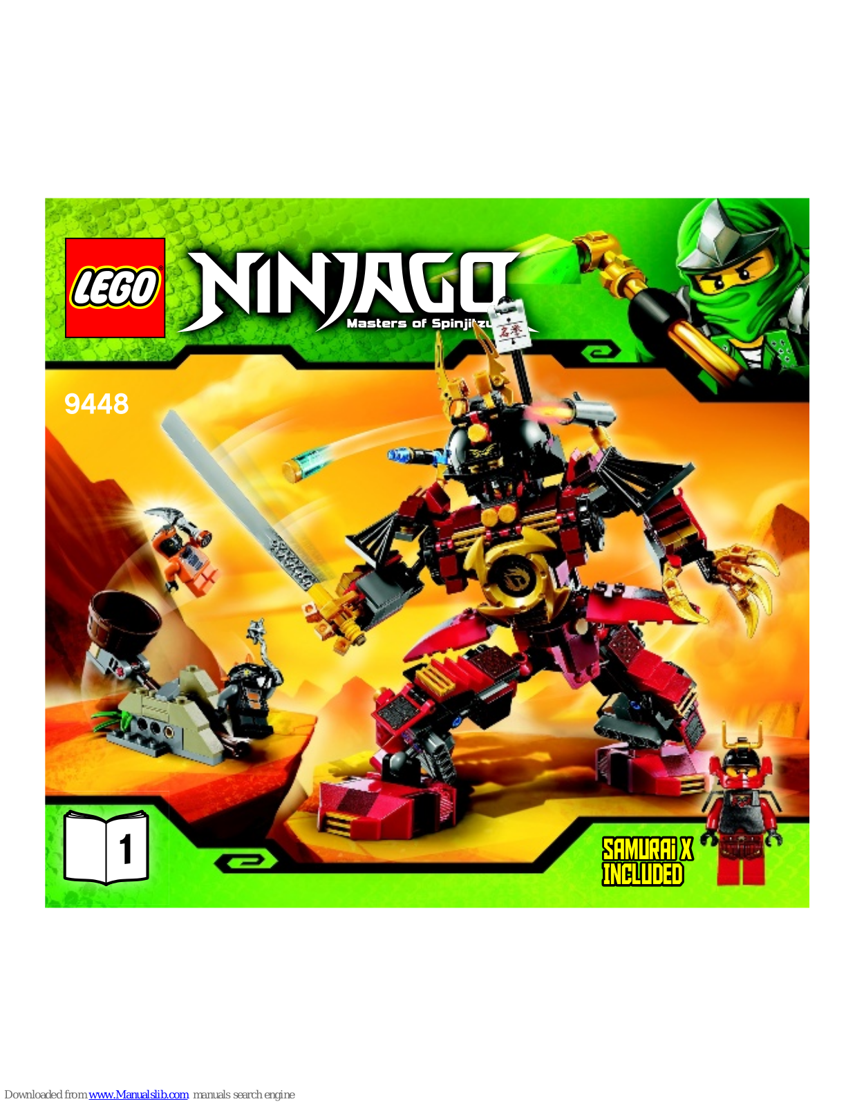 LEGO NINJAGO 9448 Building Instructions