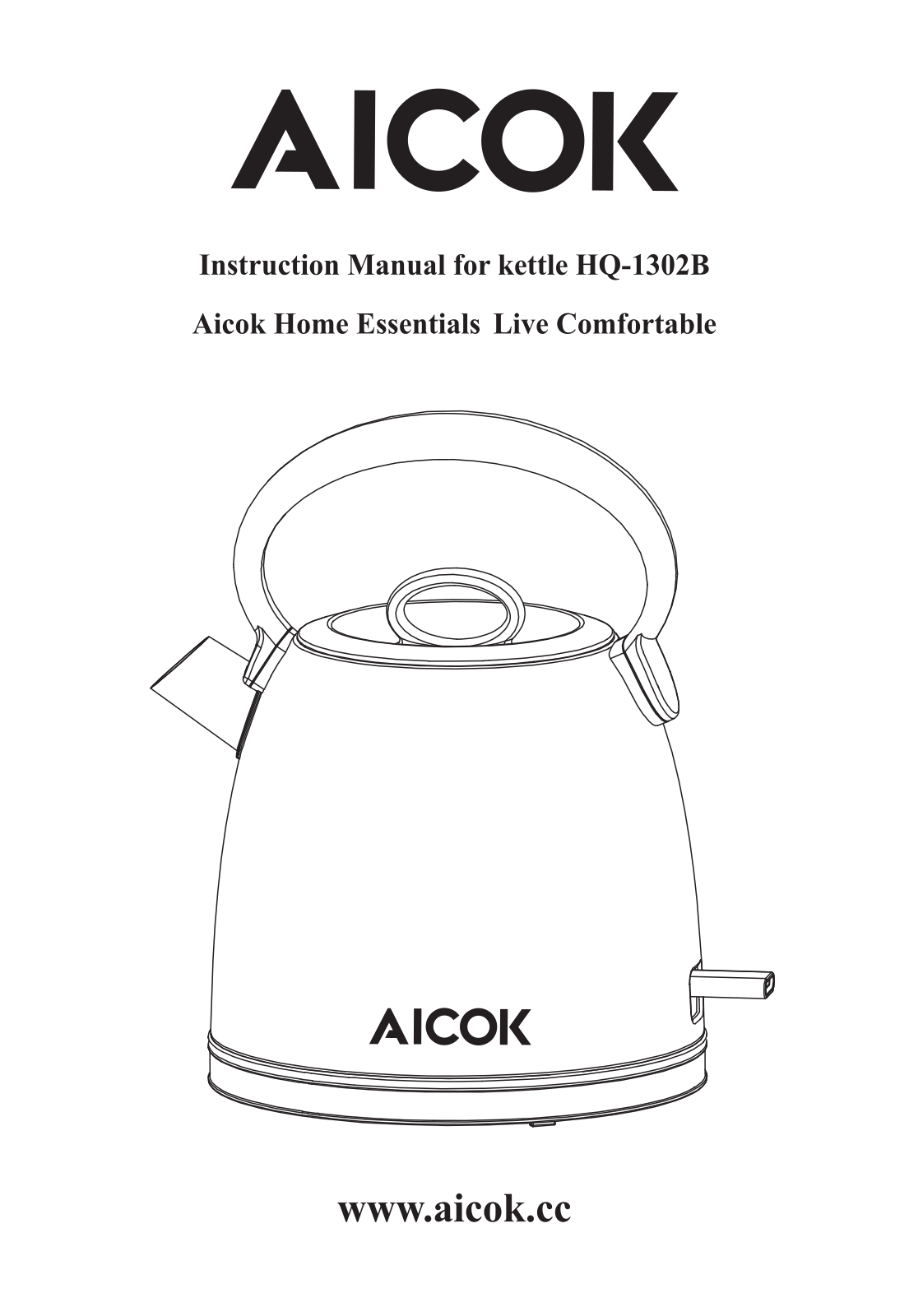 Aicok HQ-1302B User Manual