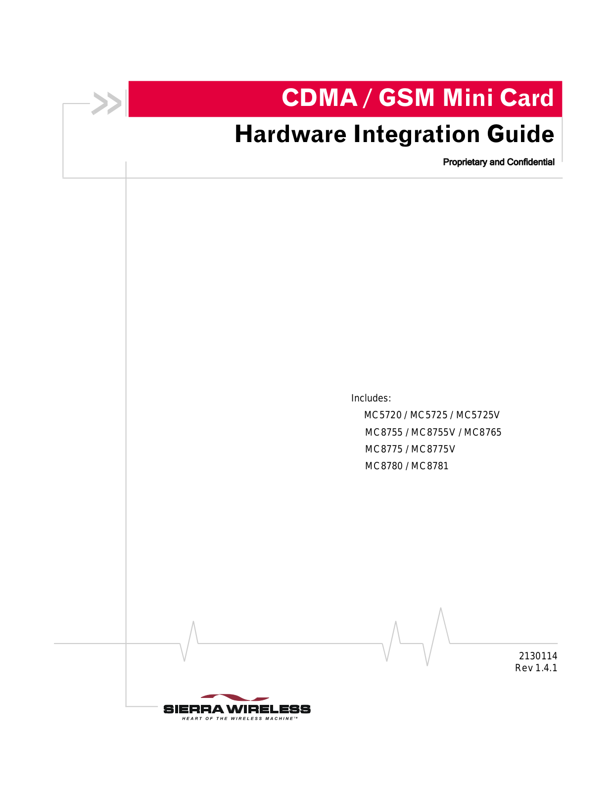 Sierra Wireless MC8780, MC8781 User Manual