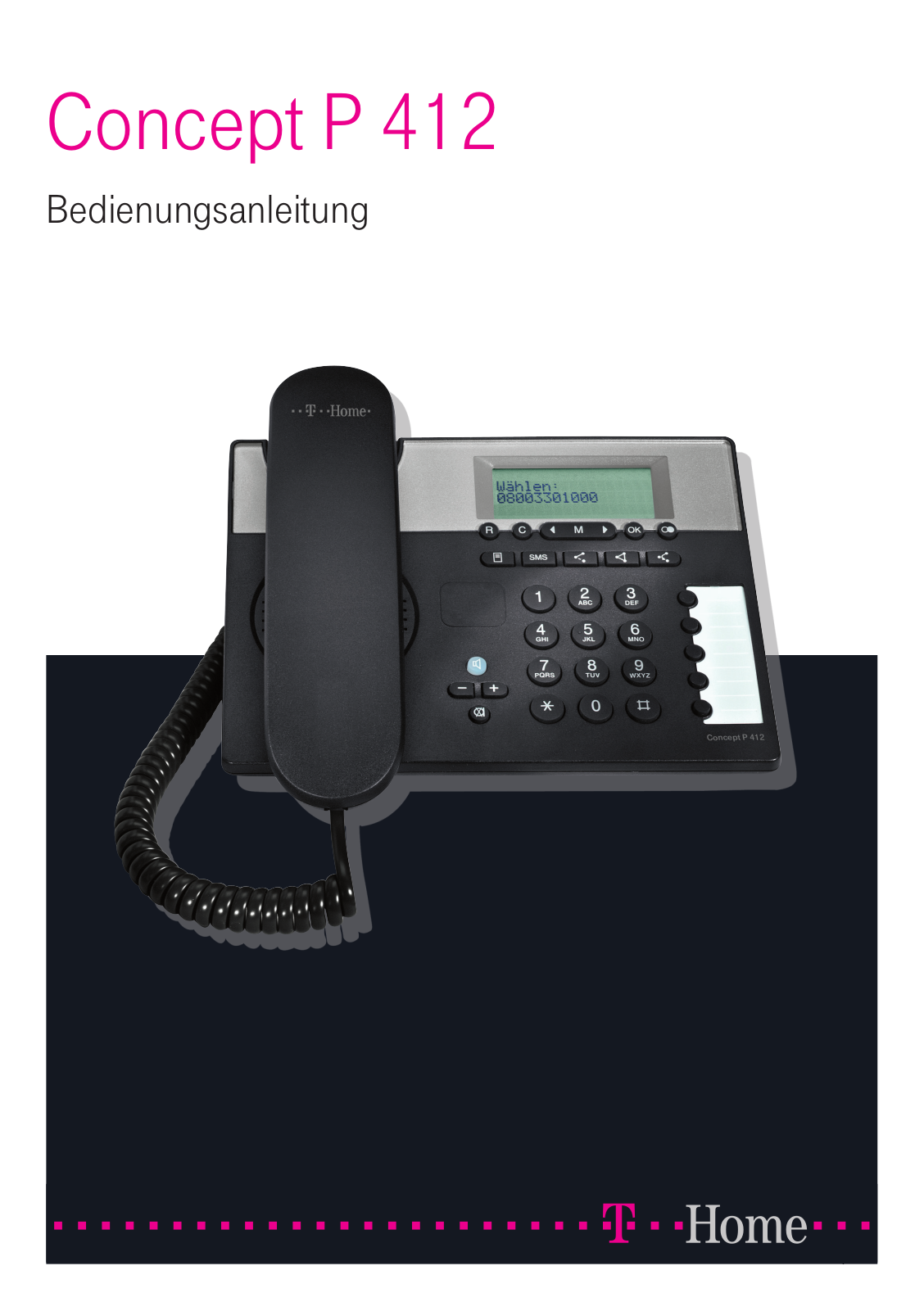 Telekom P 412 User Manual