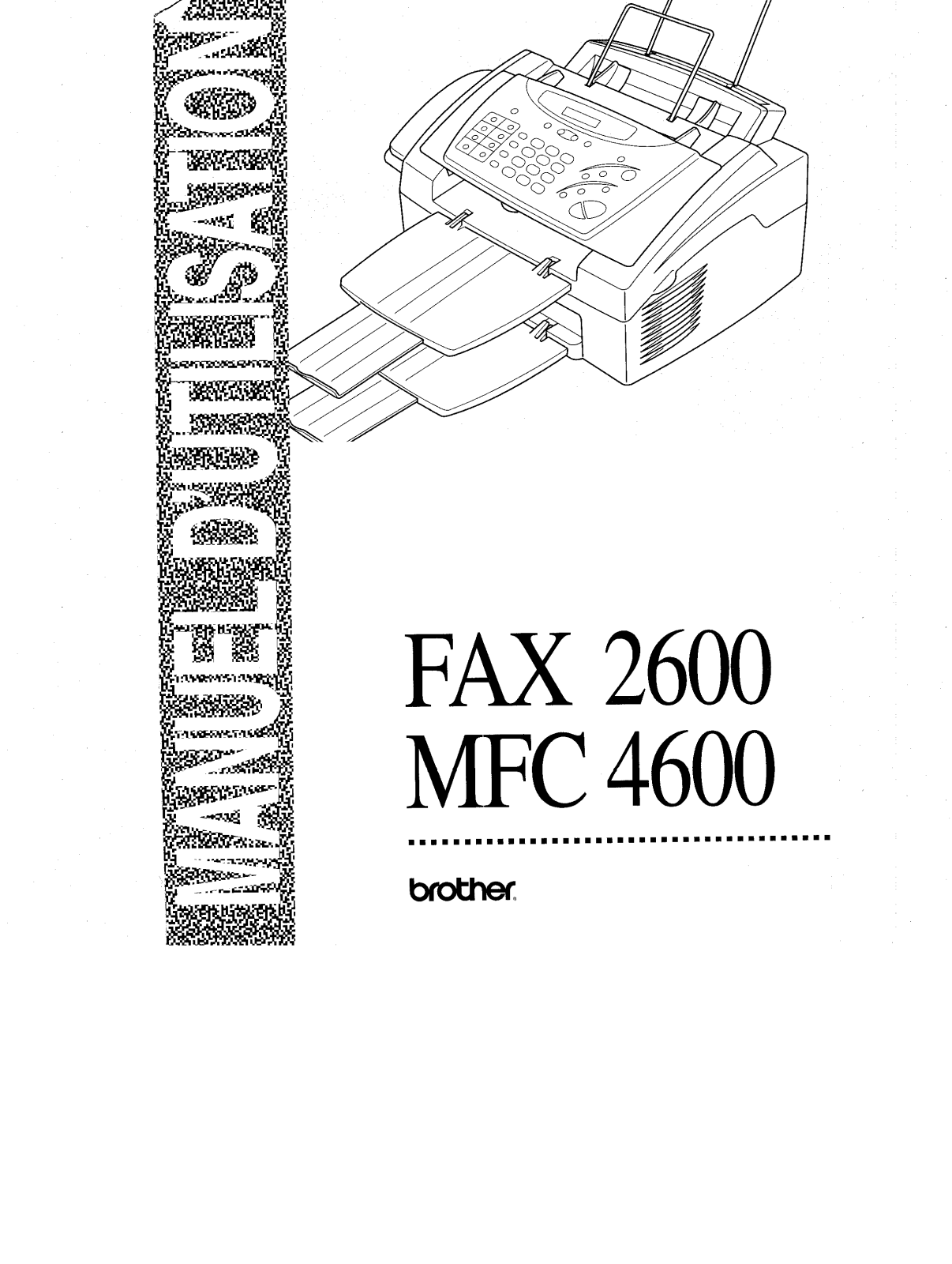 BROTHER MFC-4600 User Manual