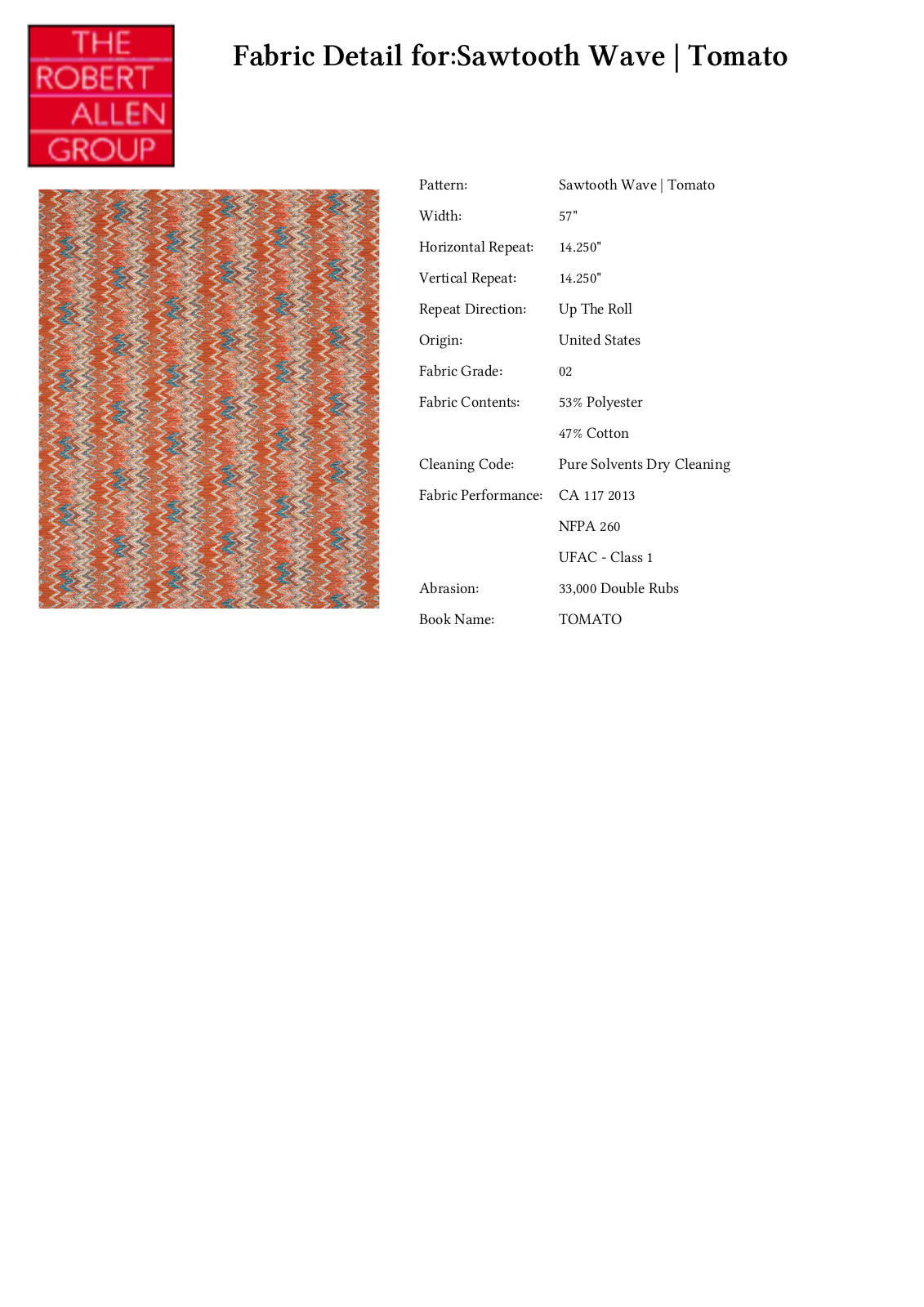 Robert Allen RALF1827 Specifications - ManualMachine.com