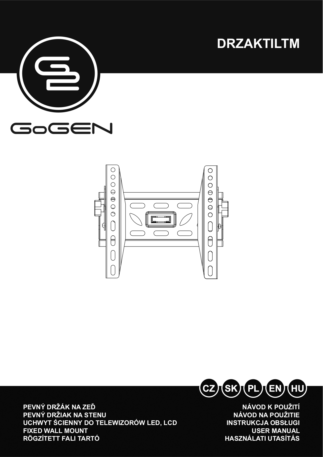 GoGEN DRZAKTILTM User Manual