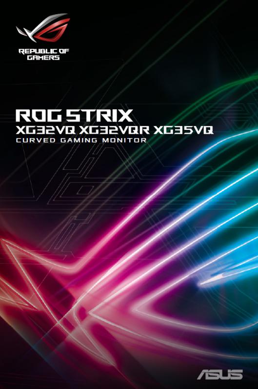 ASUS ROG Strix XG32VQR User manual