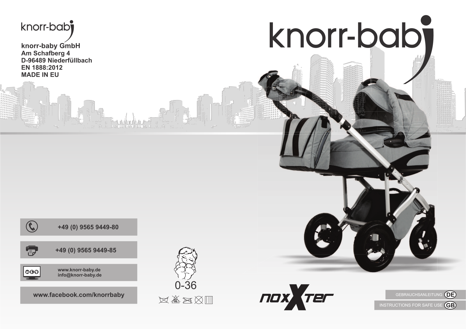 Knorr-baby Noxxter User Manual