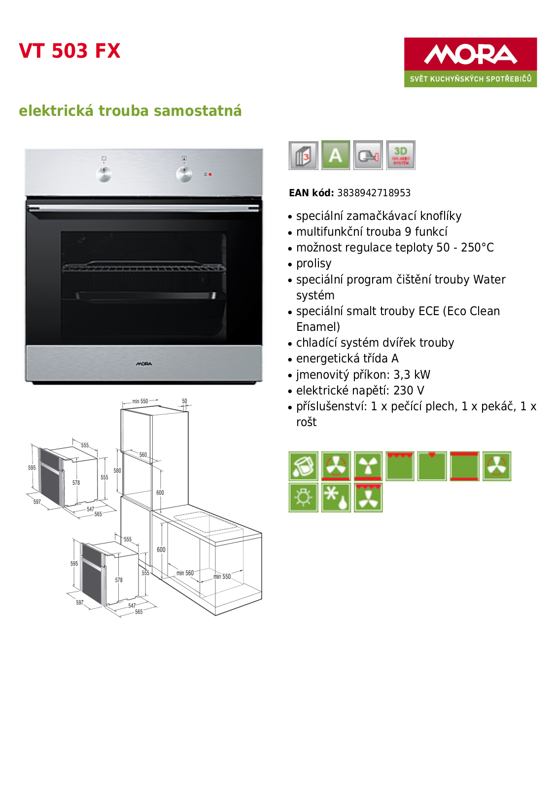 Mora VT 503 FX User Manual