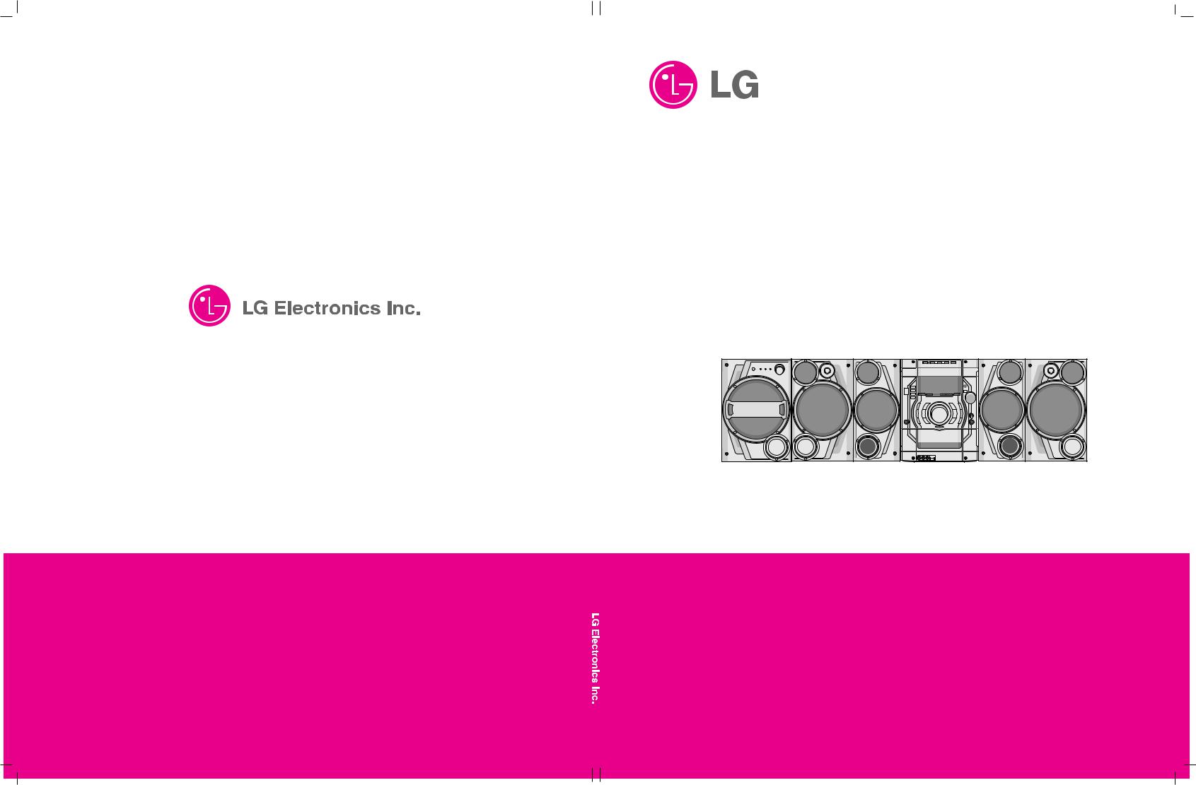 LG LMS-U5050, LMS-U5050W, LMS-U5050S, LMS-U4050, LMS-U2350 User Manual