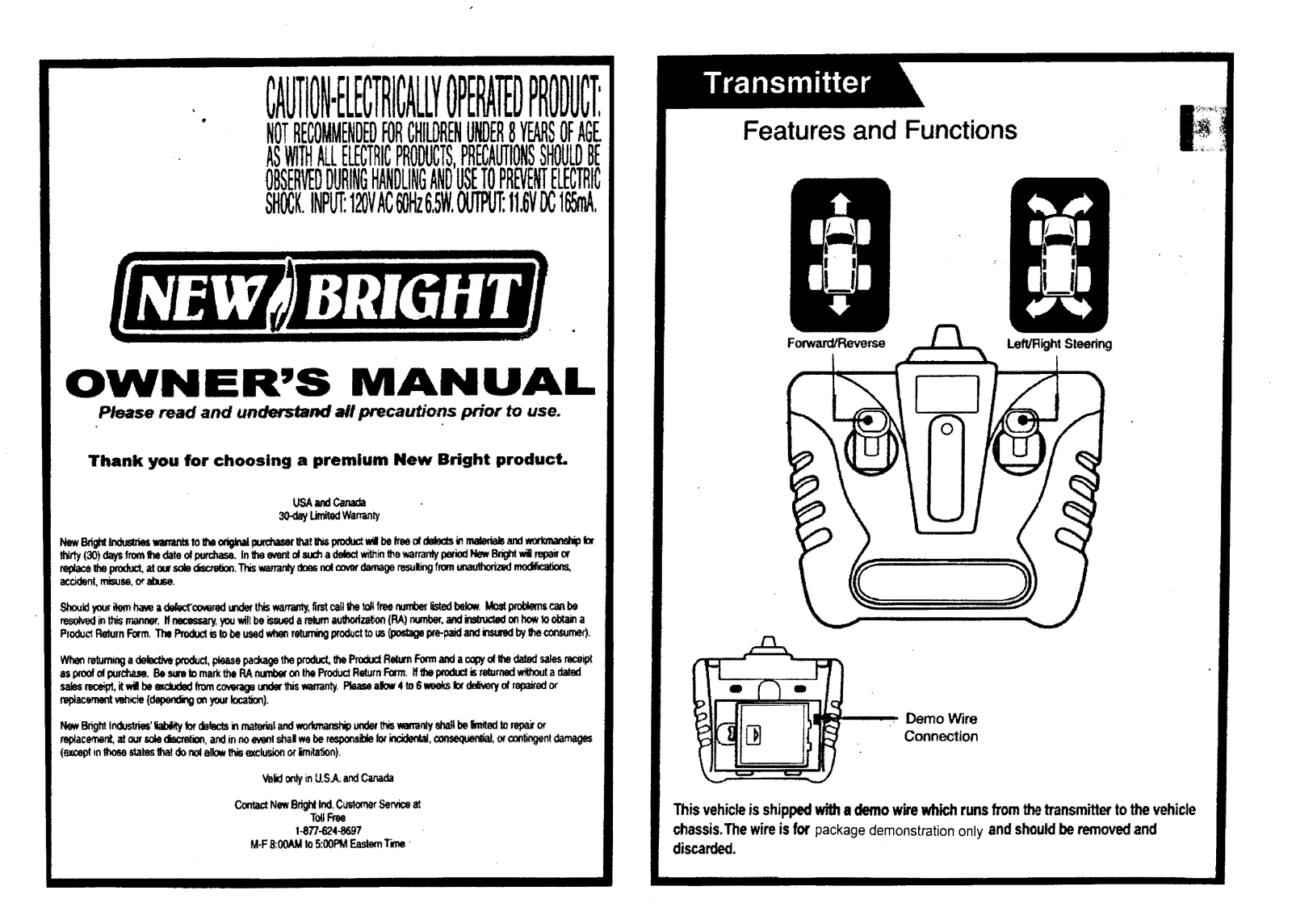 New Bright Co 66899H User Manual