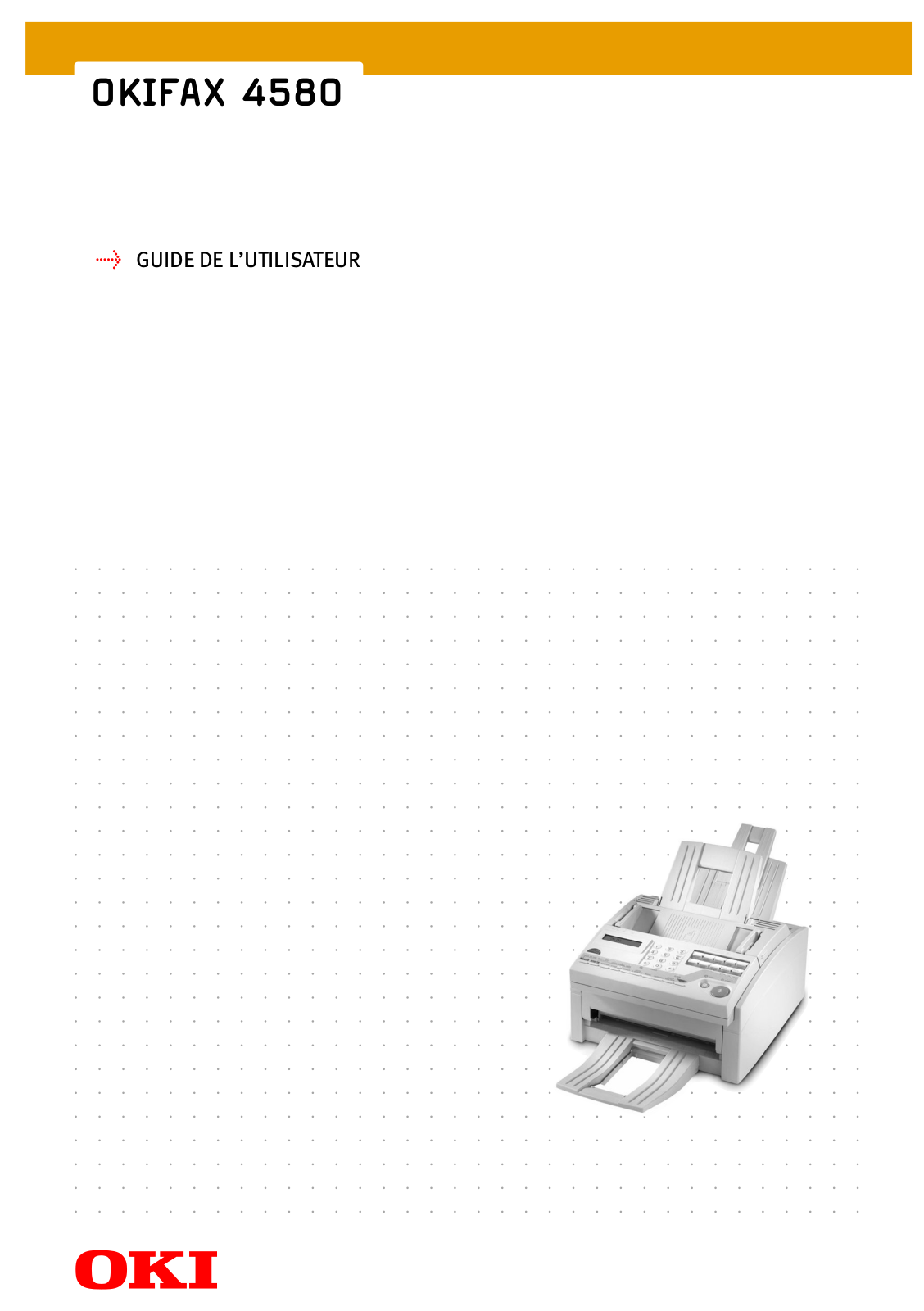 OKI OKIFAX 4580 User's Guide