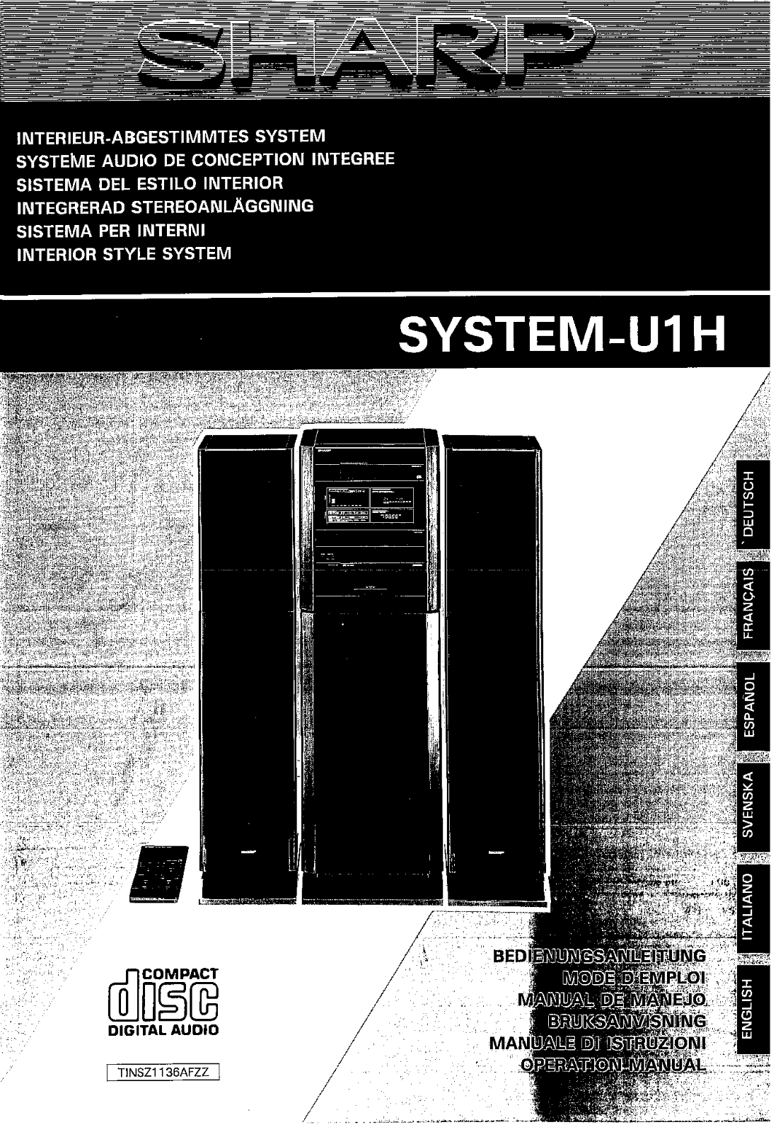 Sharp SYSTEM-U1H User Manual