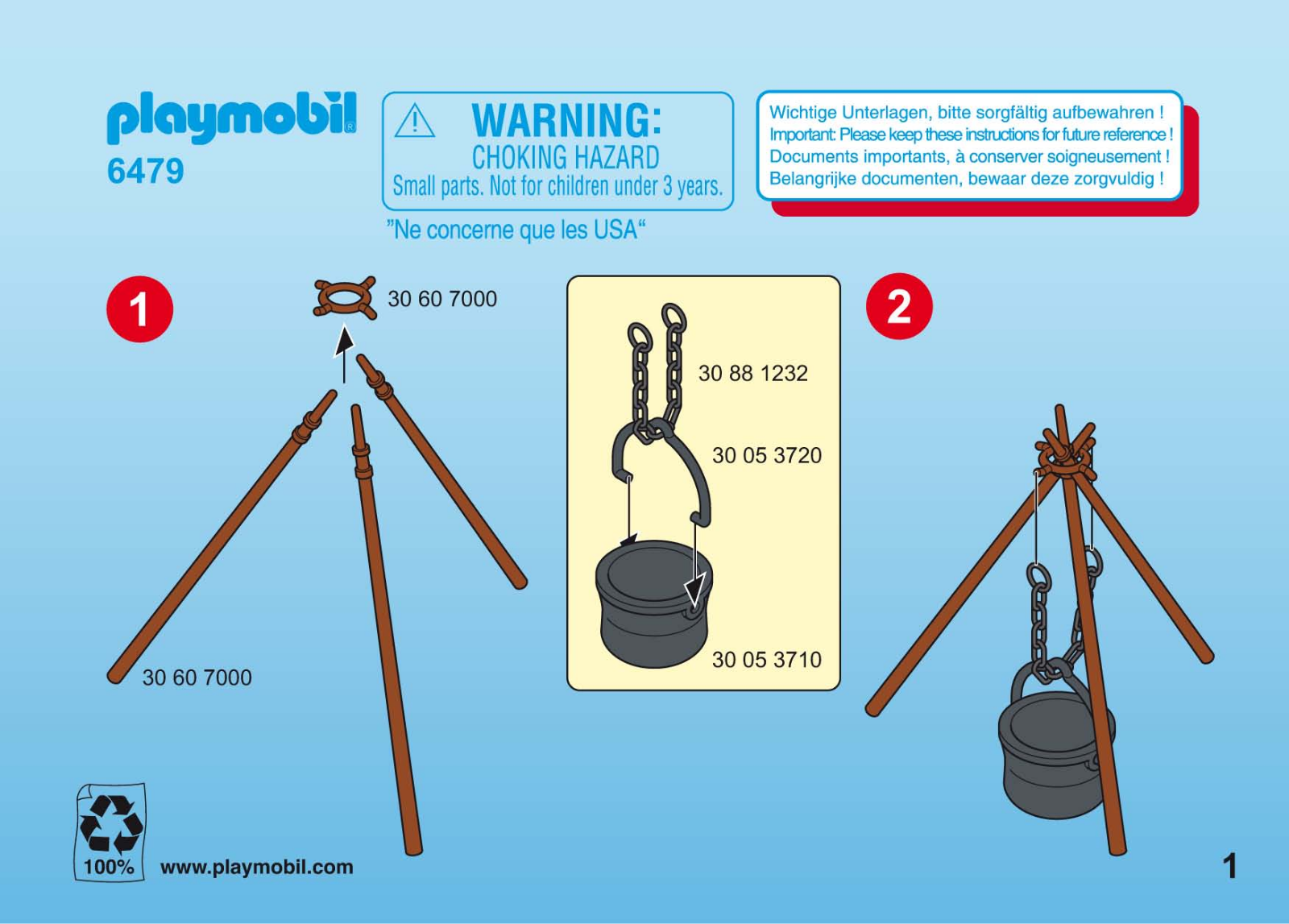 playmobil 6479 Instructions