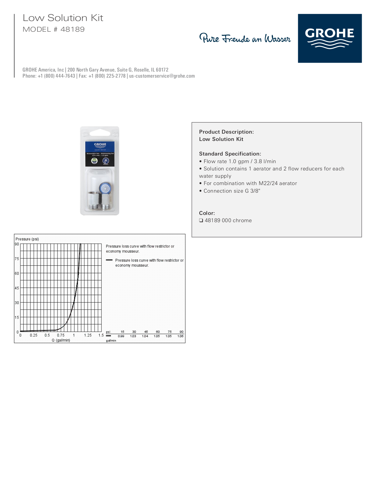 GROHE GRH5195 Specifications - ManualMachine.com