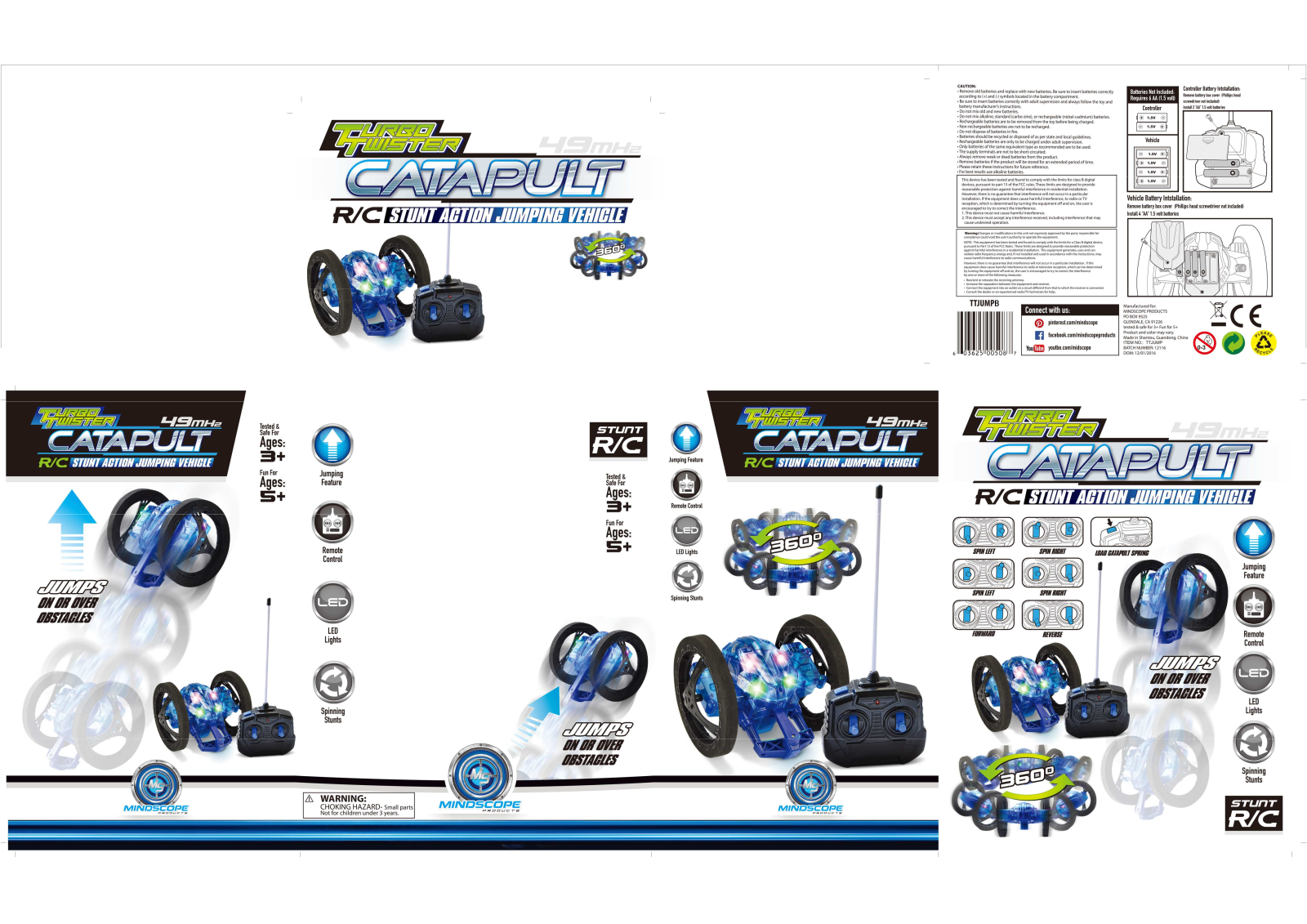 Mindscope TTJUMPB, TTJUMP User Manual