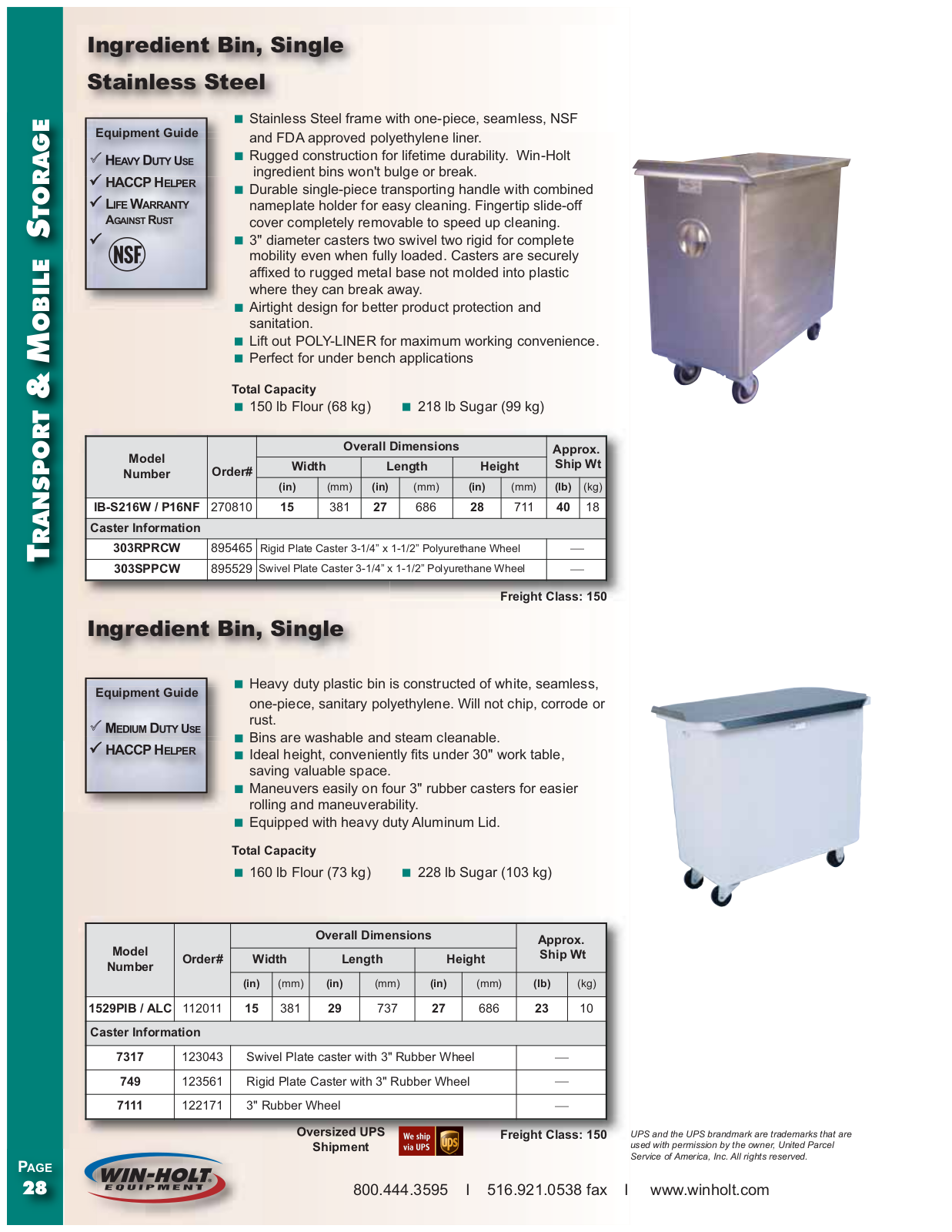 Win-Holt 148BIN-WH User Manual