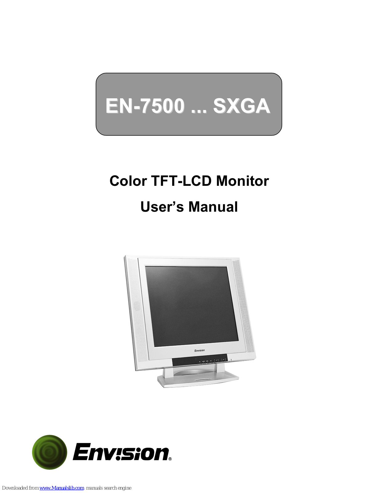 Envision EN-7500 SXGA User Manual