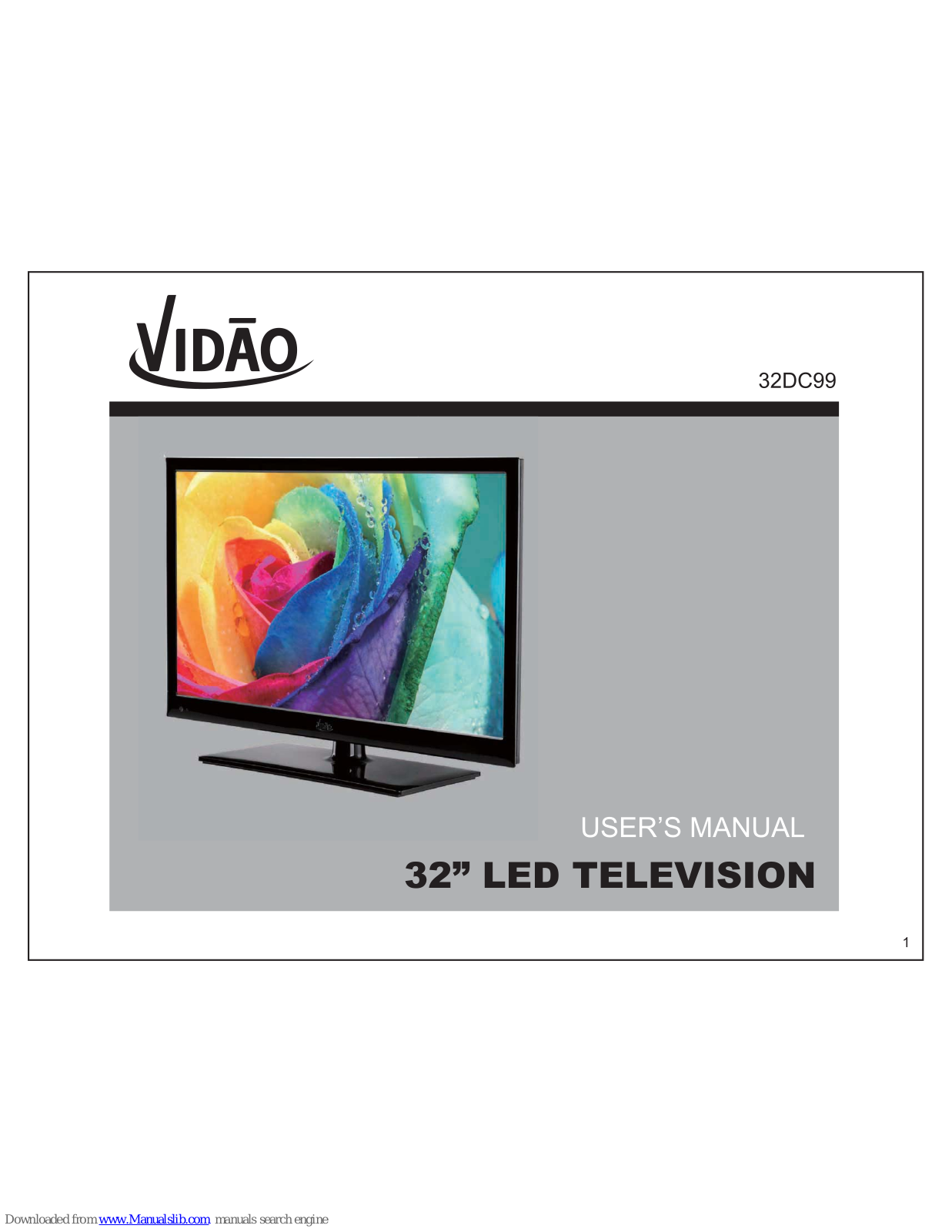 Vidao 32DC99 User Manual