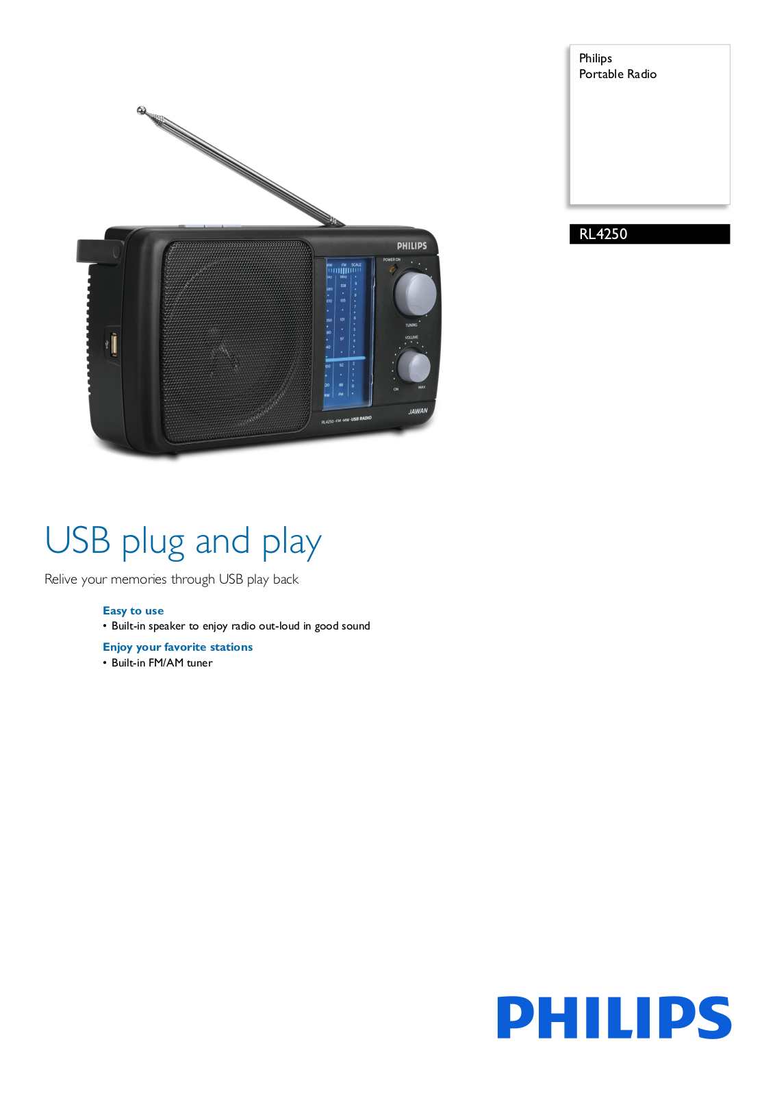 Philips RL4250/94 leaflet - ManualMachine.com
