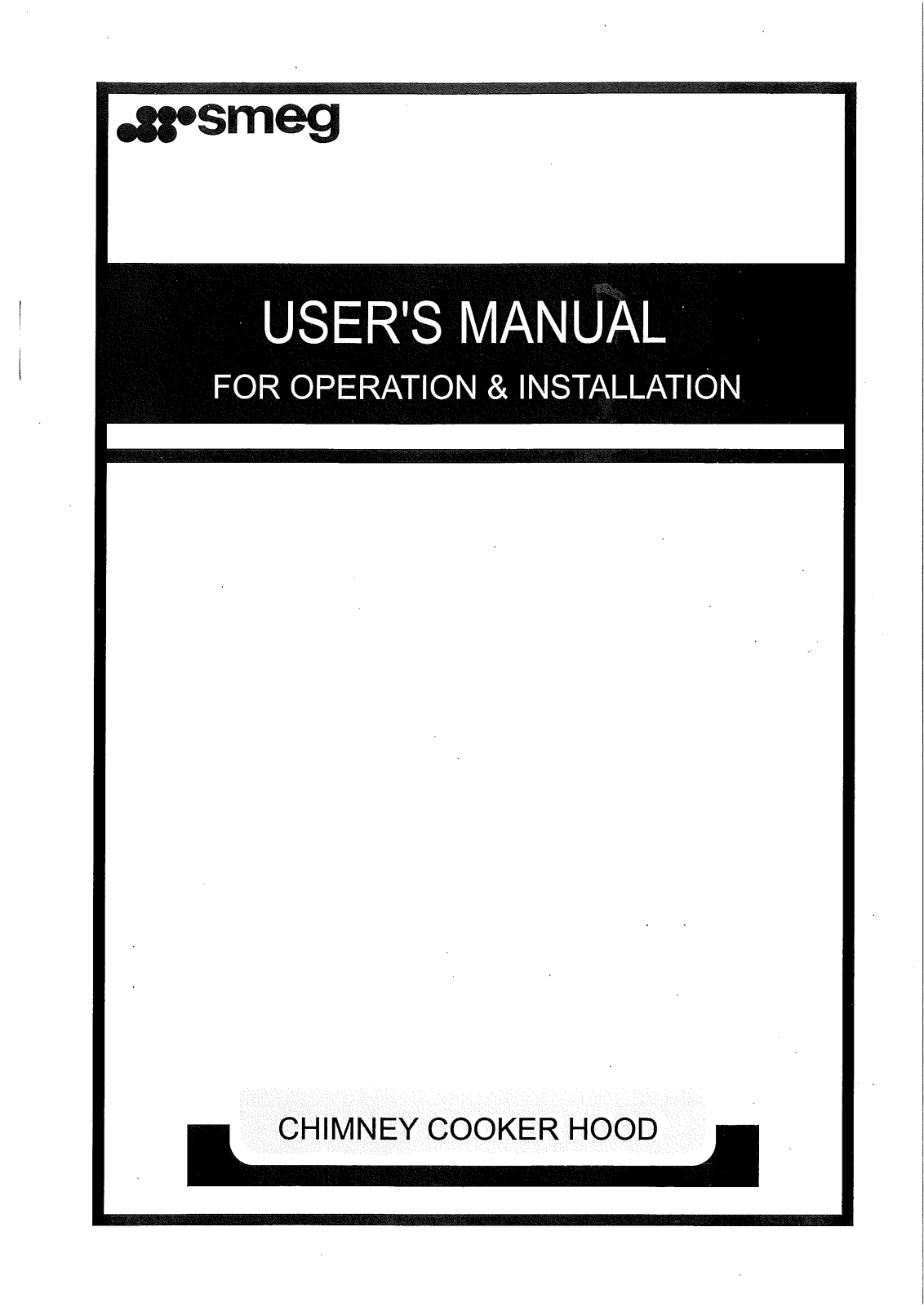 Smeg SA940CXA, SMEGSTYLEPACK1 User Manual