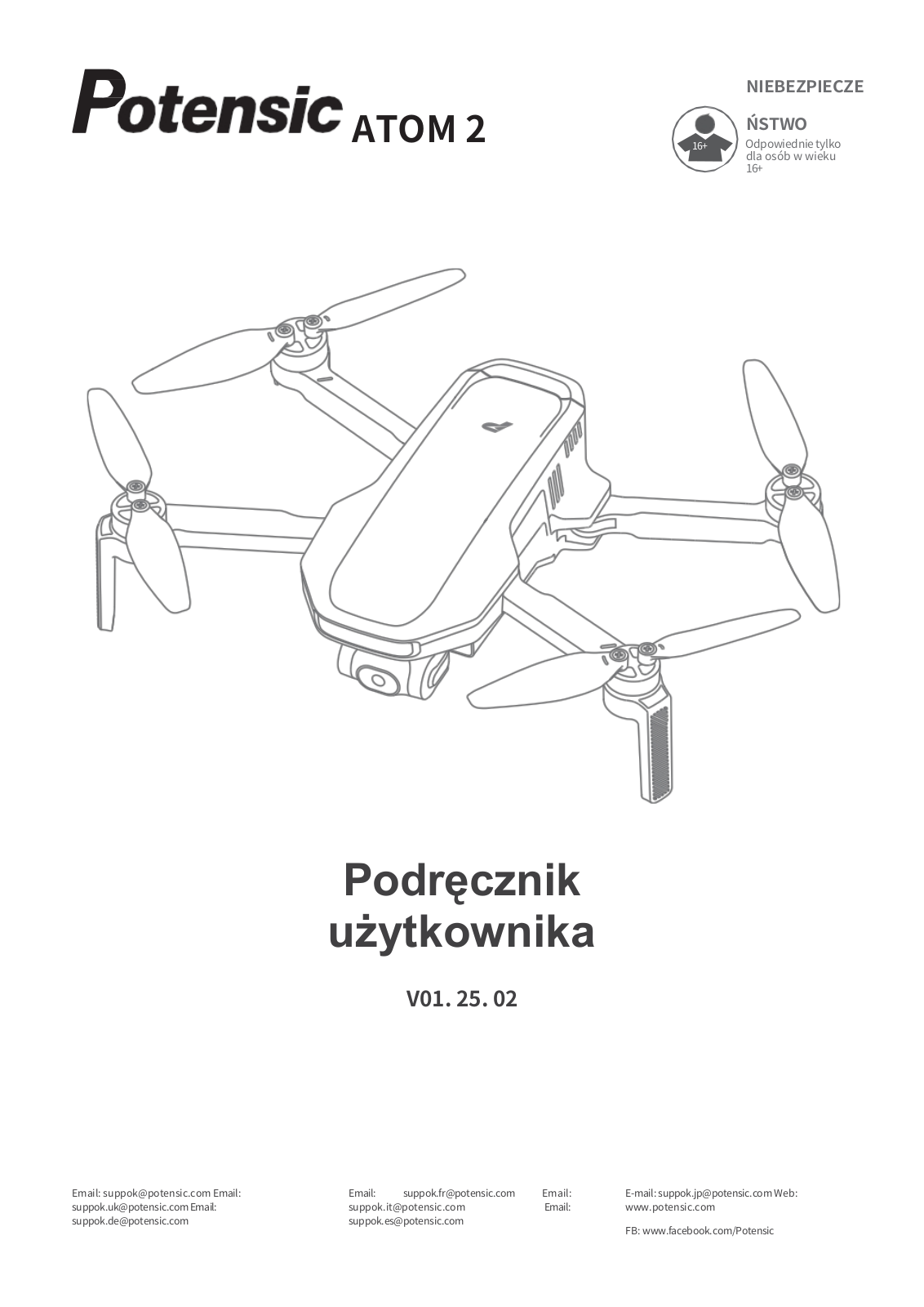 POTENSIC Atom 2 User guide - ManualMachine.com