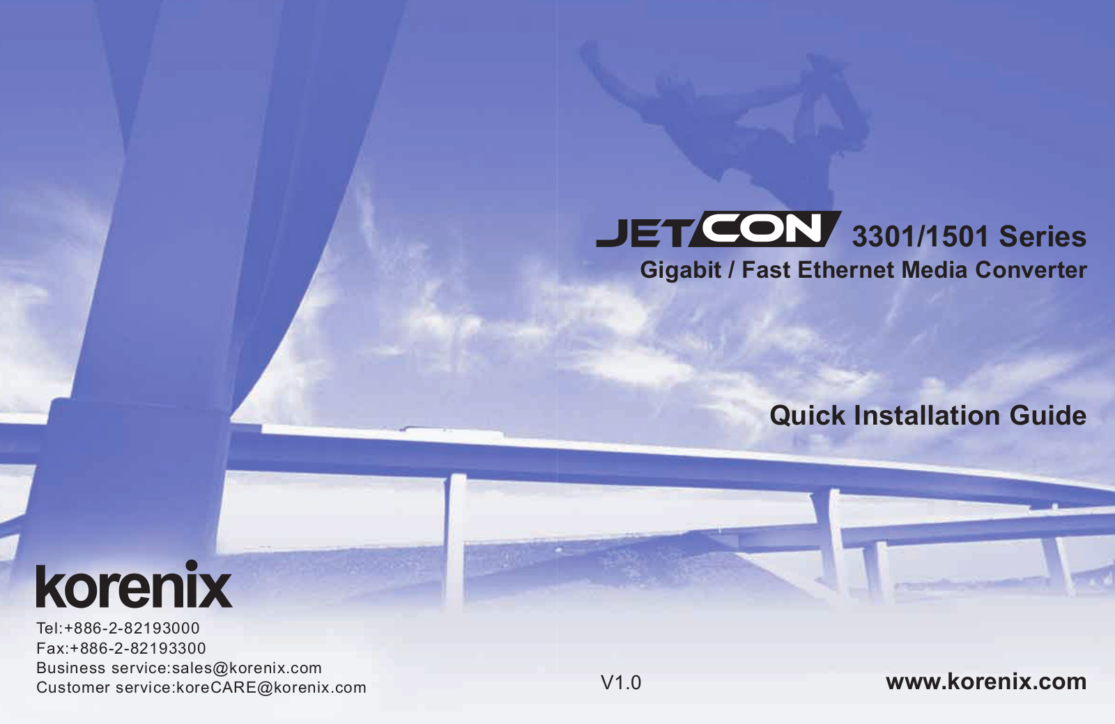 Korenix JetCon 3301 Series, JetCon 1501 Series Quick Installation Manual